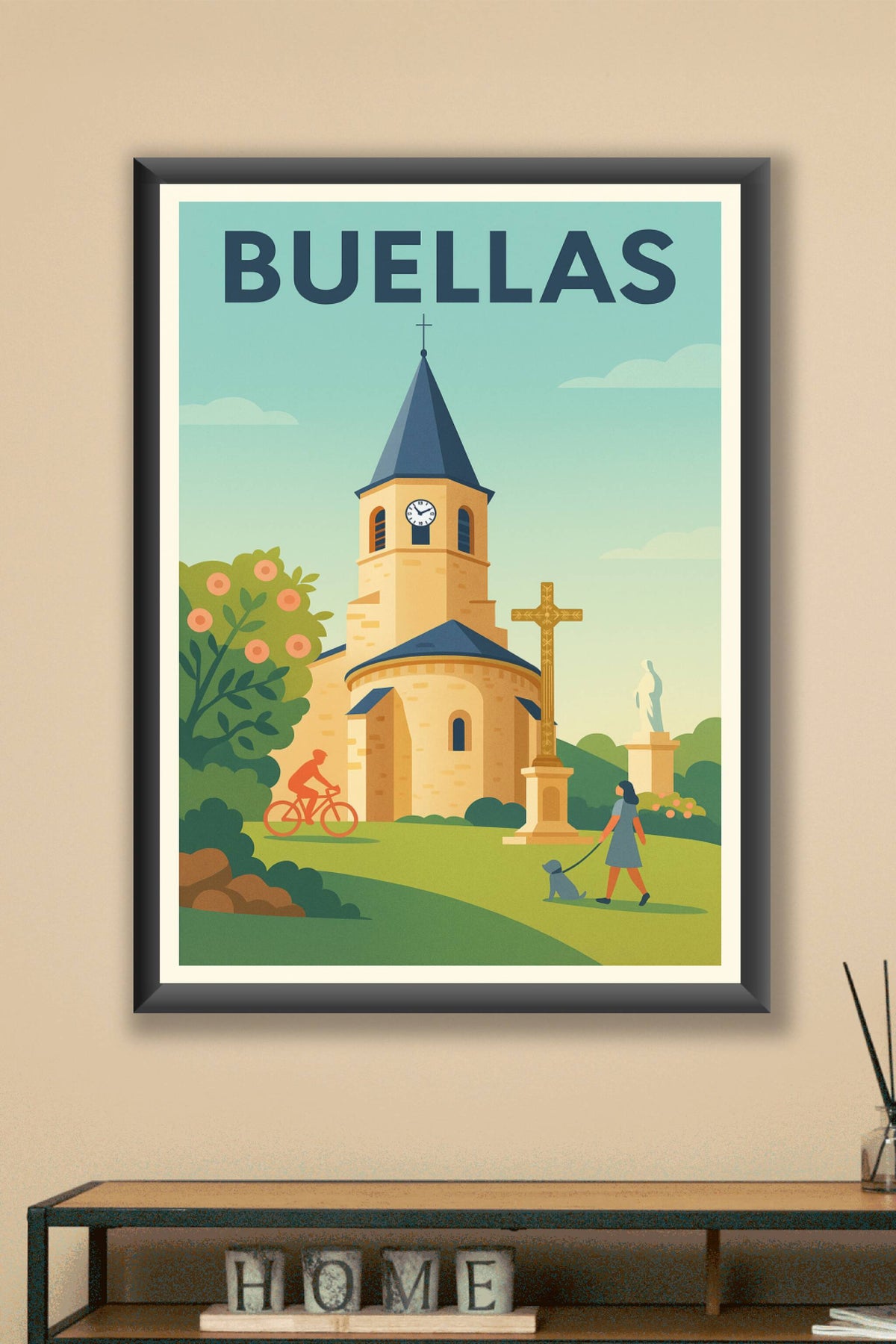 Affiche de Buellas - Charme et sérénité au cœur de la nature
