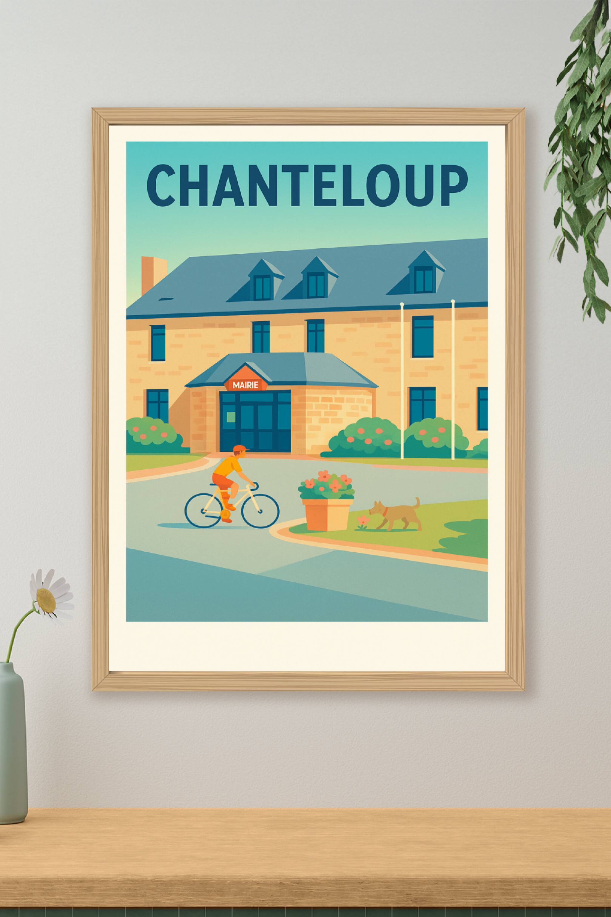 Affiche de Chanteloup - Douceur et sérénité au cœur du village