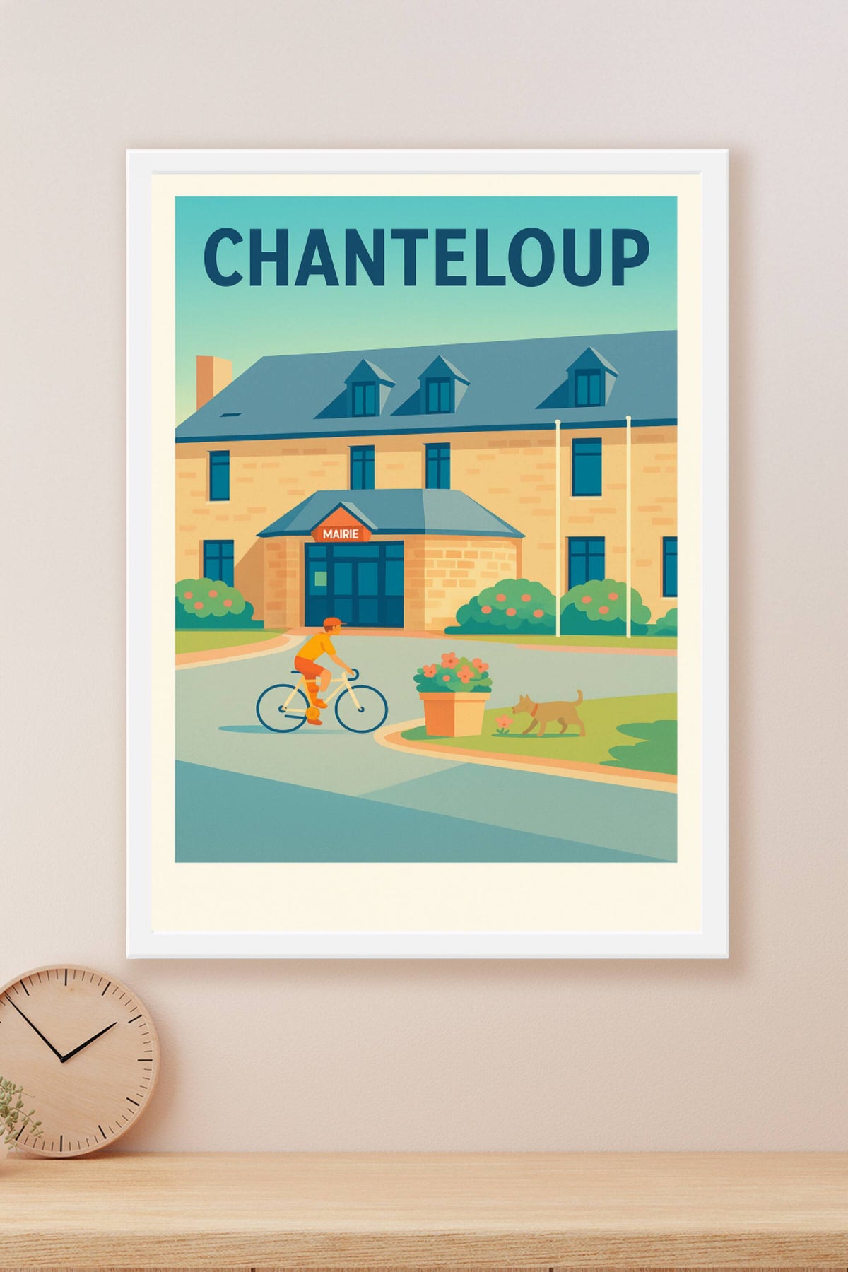 Affiche de Chanteloup - Douceur et sérénité au cœur du village
