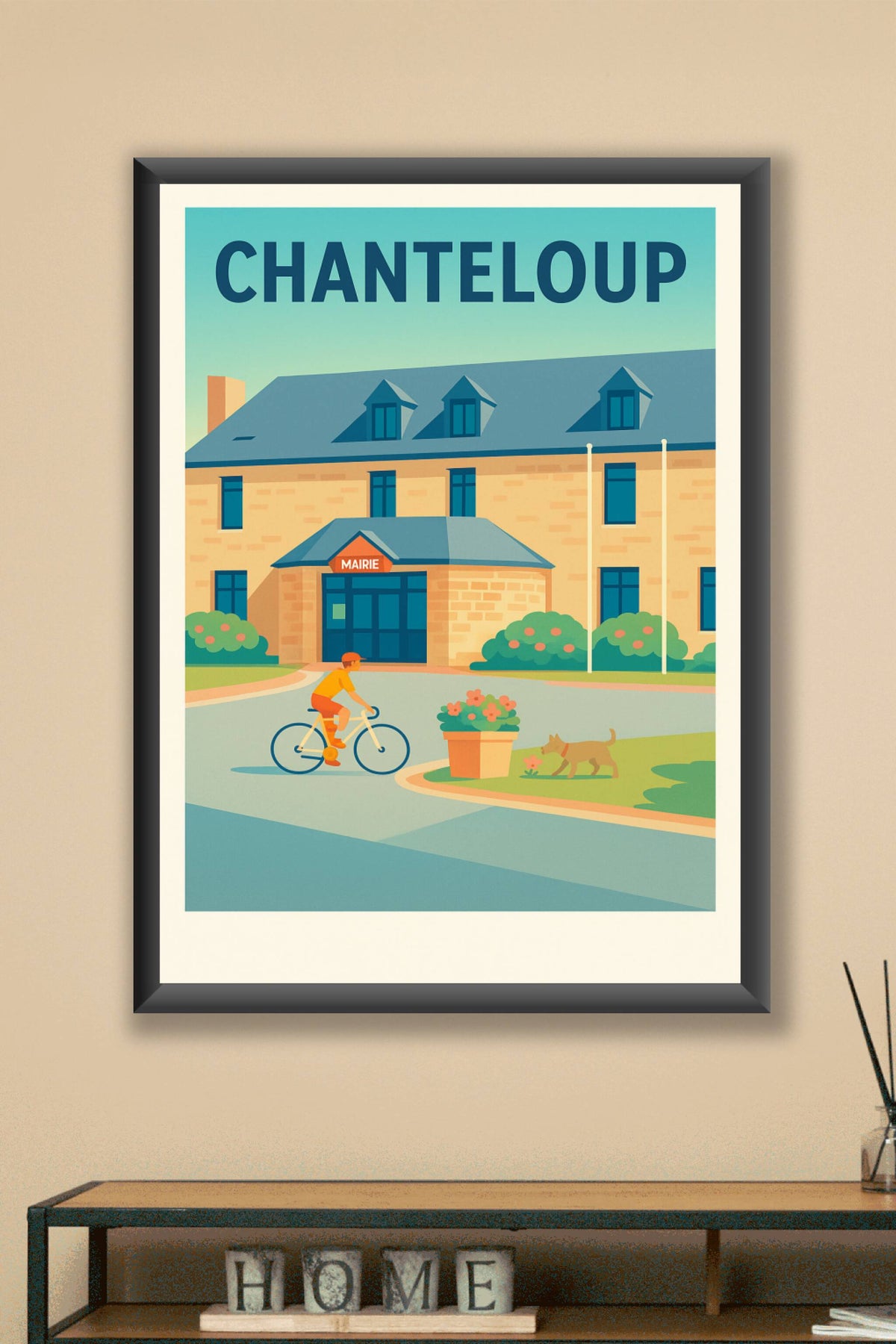 Affiche de Chanteloup - Douceur et sérénité au cœur du village