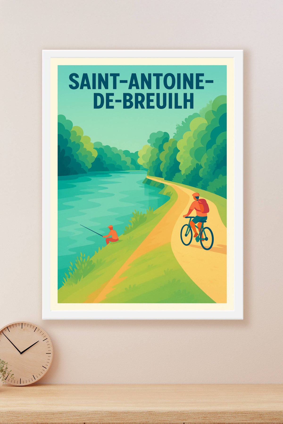 Affiche de Saint-Antoine-de-Breuilh - Un havre de nature et de sérénité