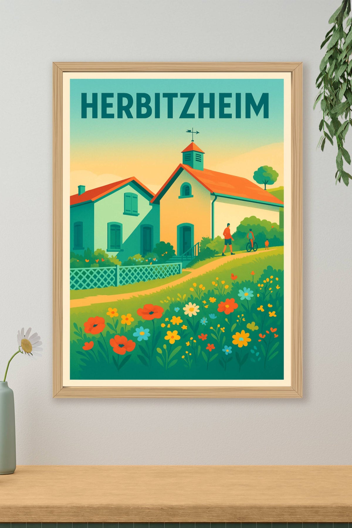 Affiche de Herbitzheim - Un havre de paix champêtre