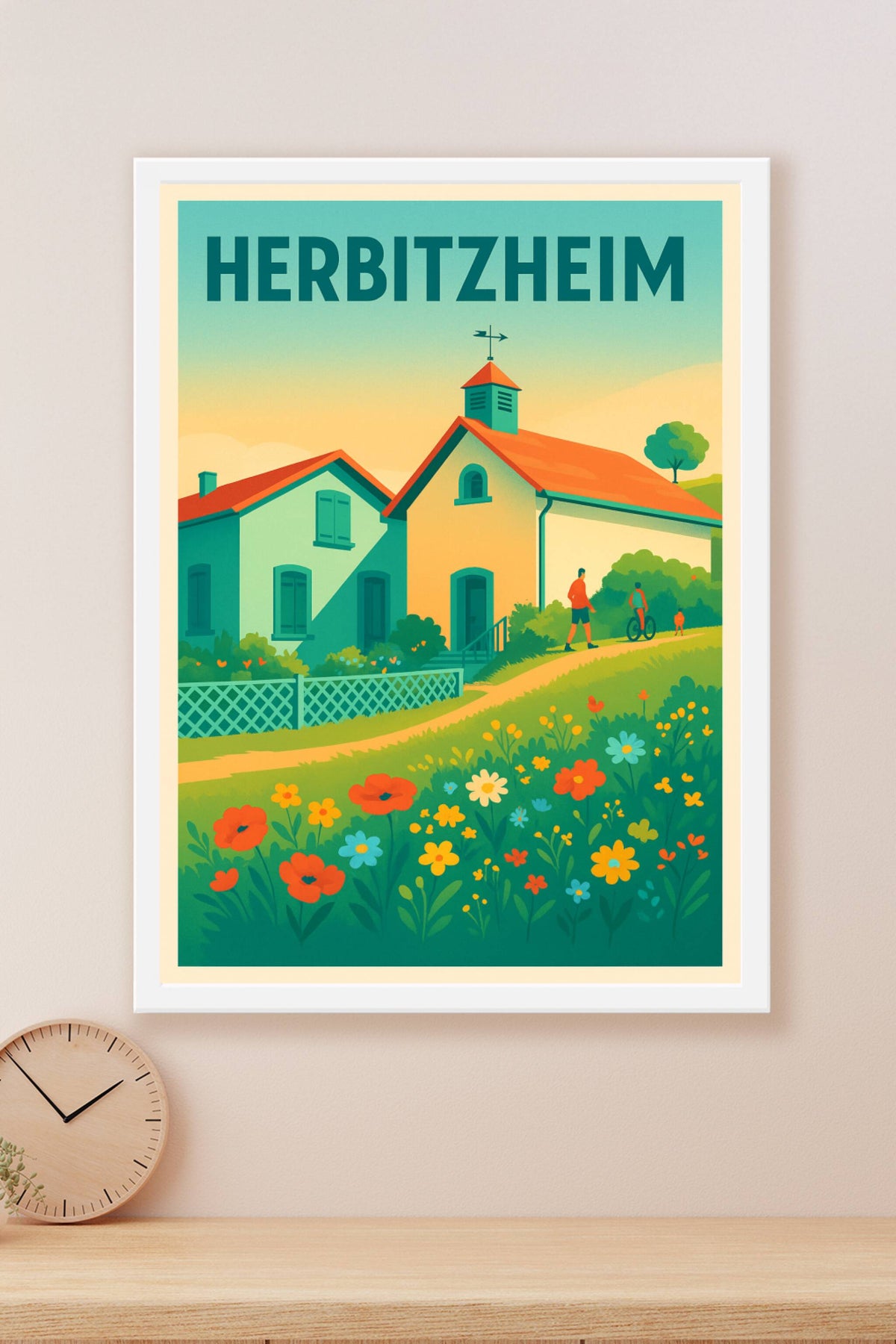 Affiche de Herbitzheim - Un havre de paix champêtre