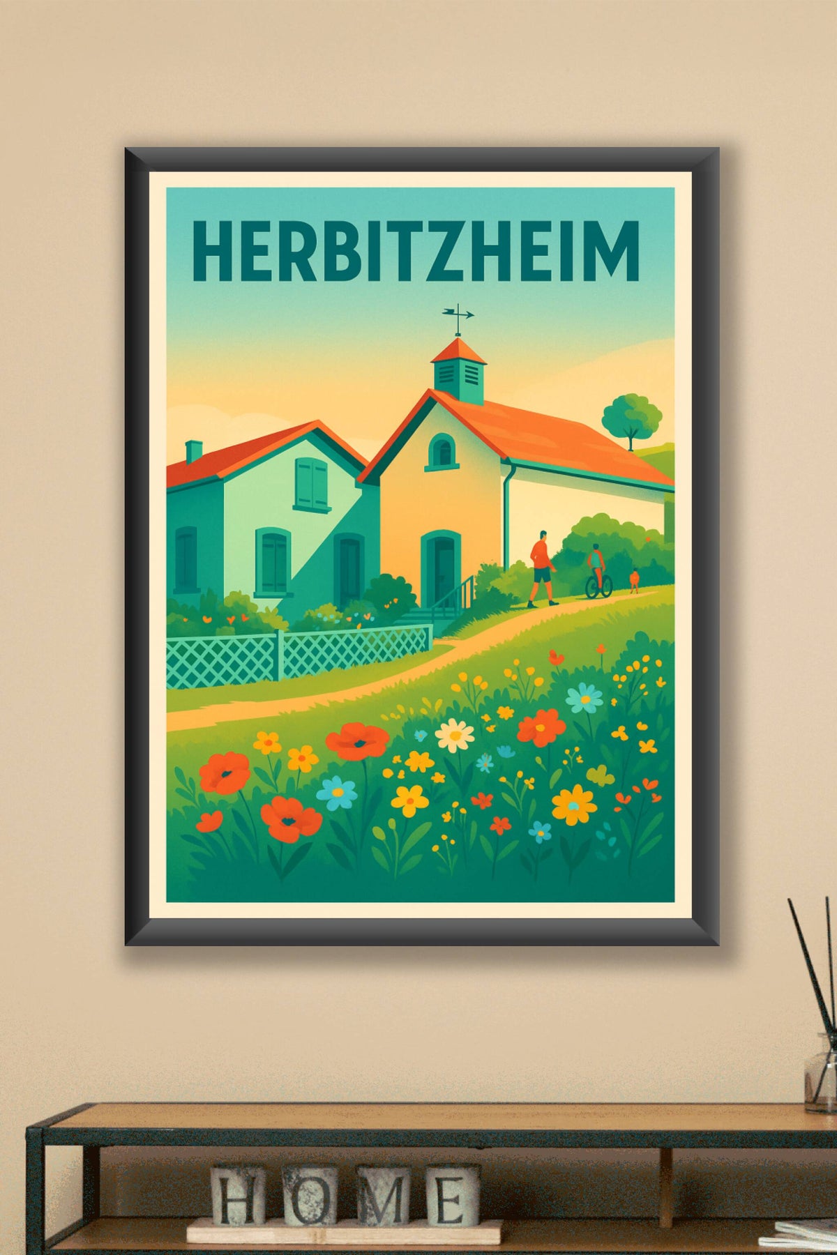 Affiche de Herbitzheim - Un havre de paix champêtre