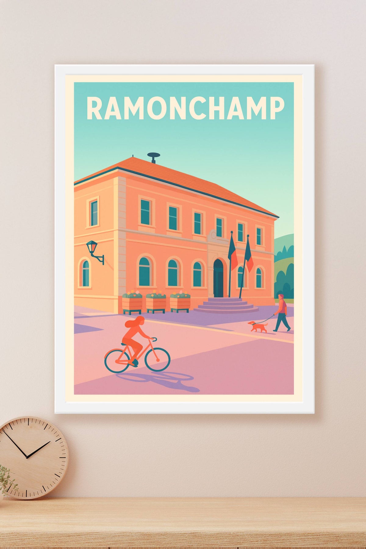 Affiche de Ramonchamp - Charme et quiétude au cœur de la ville