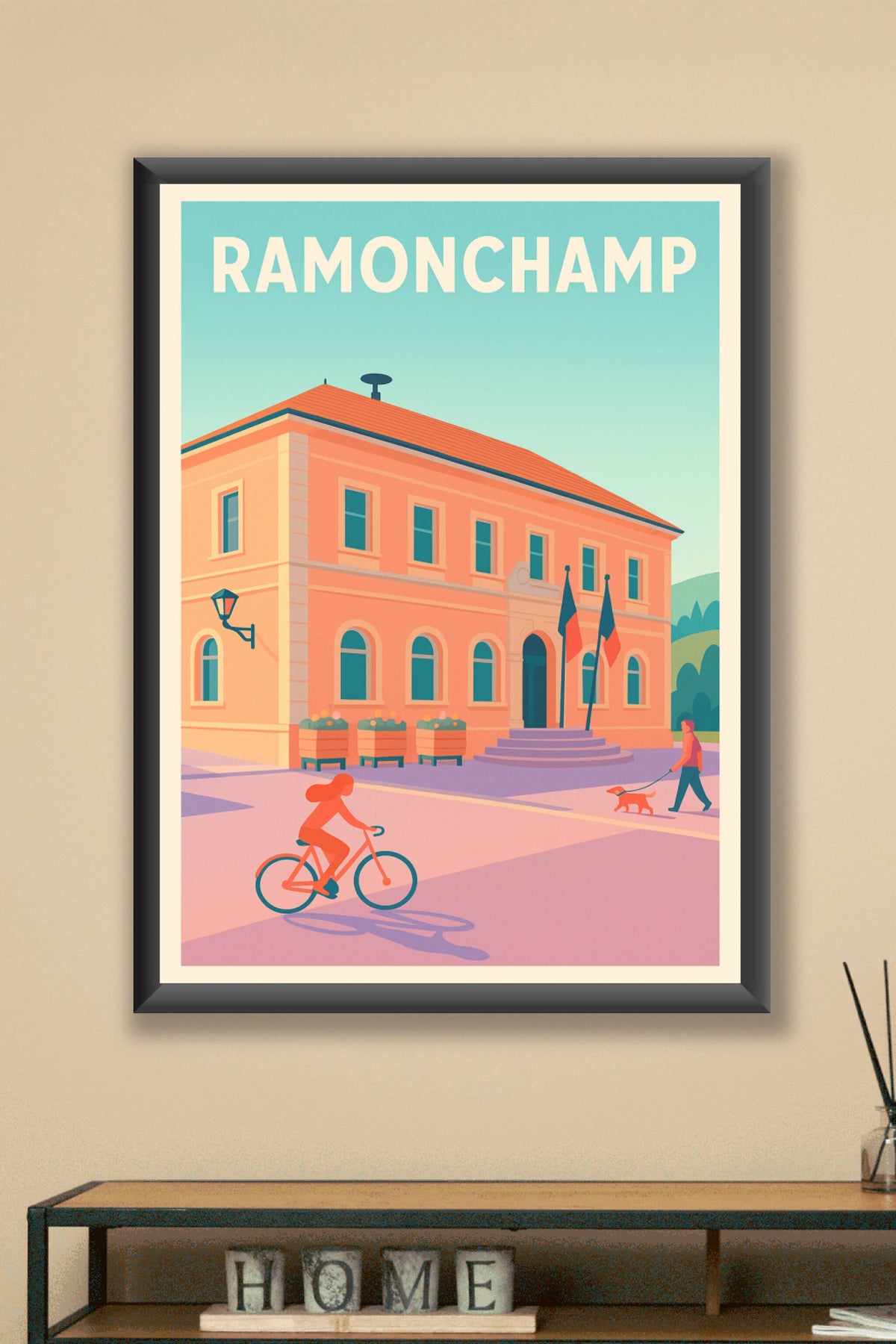 Affiche de Ramonchamp - Charme et quiétude au cœur de la ville