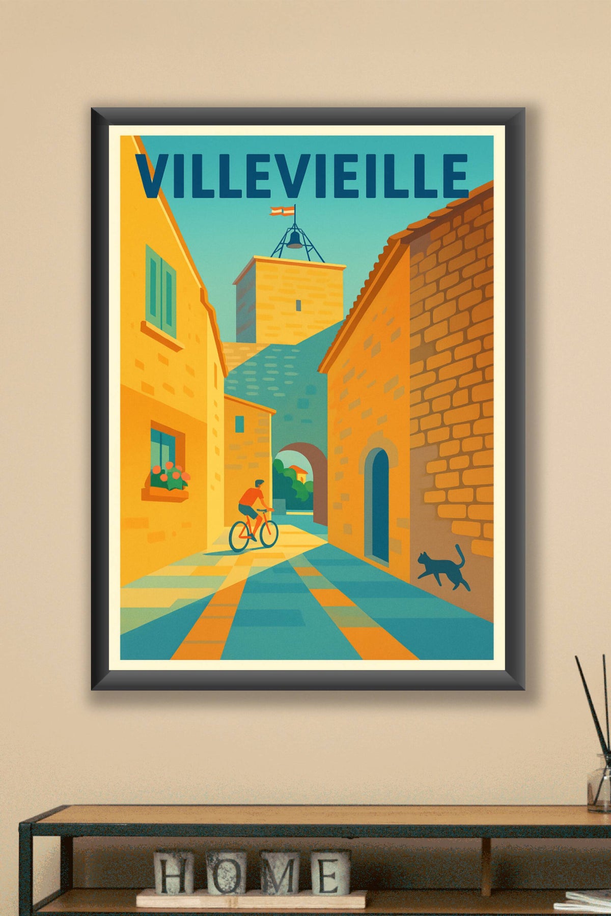 Affiche de Villevieille - Balade lumineuse au cœur du village