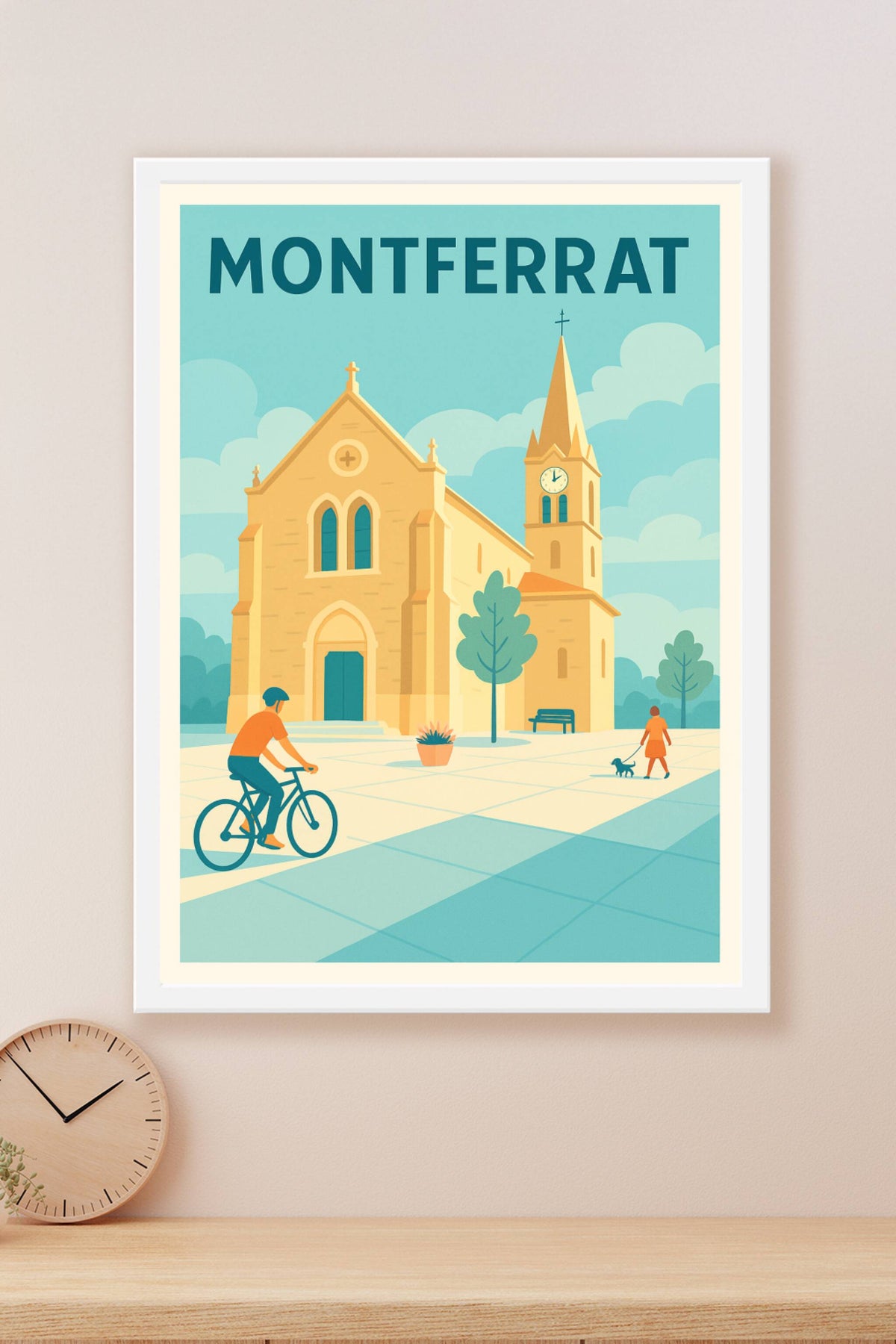 Affiche de Montferrat - Charme et sérénité au cœur de la ville
