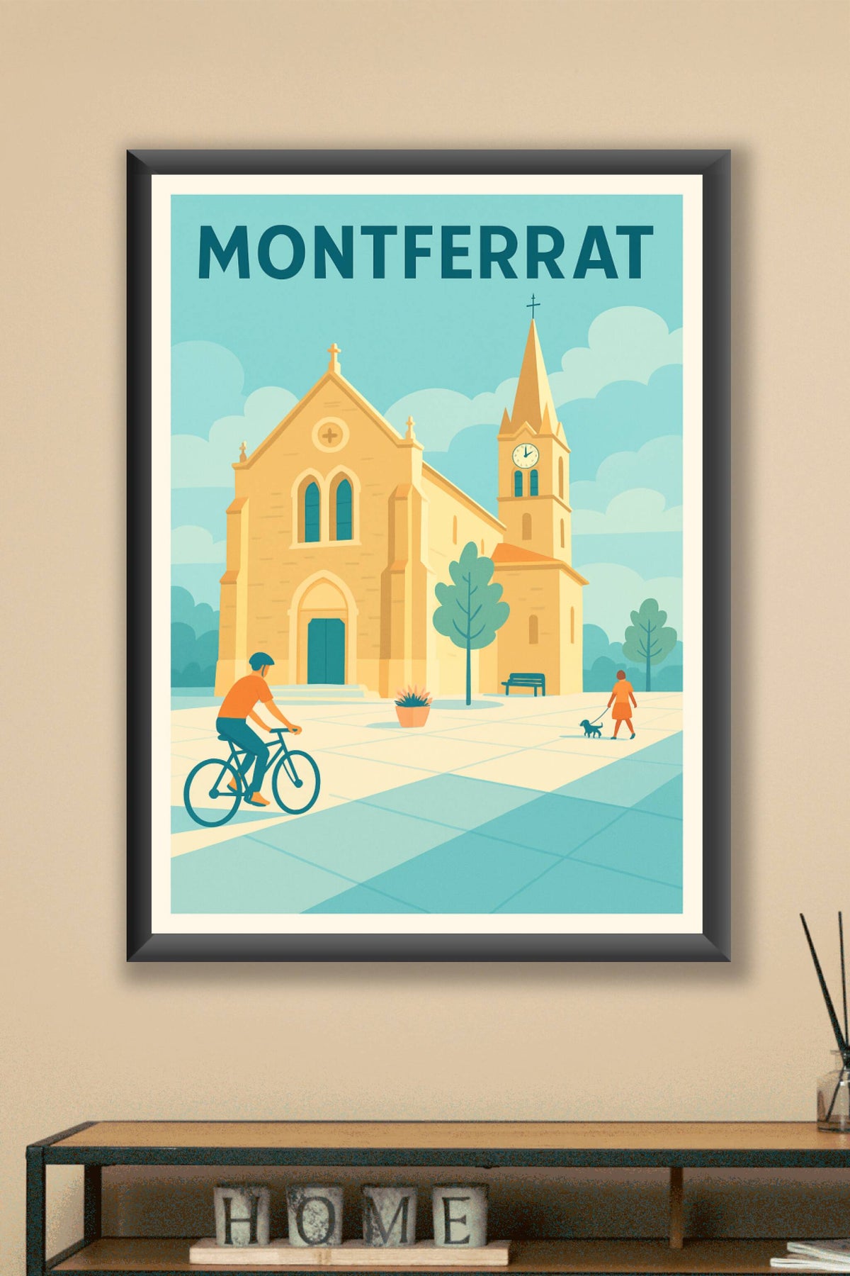 Affiche de Montferrat - Charme et sérénité au cœur de la ville