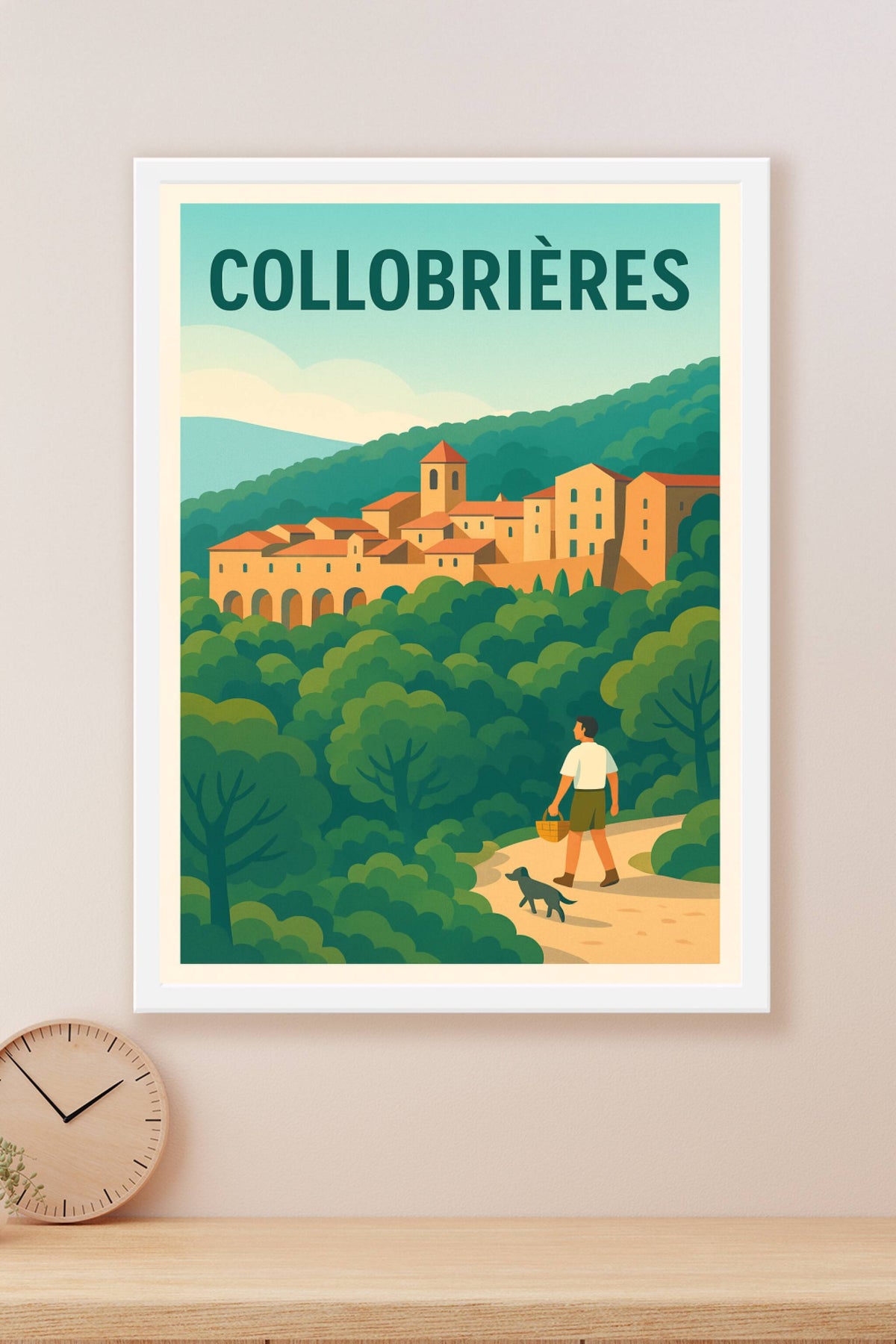 Affiche de Collobrières - Escapade bucolique au cœur de la nature