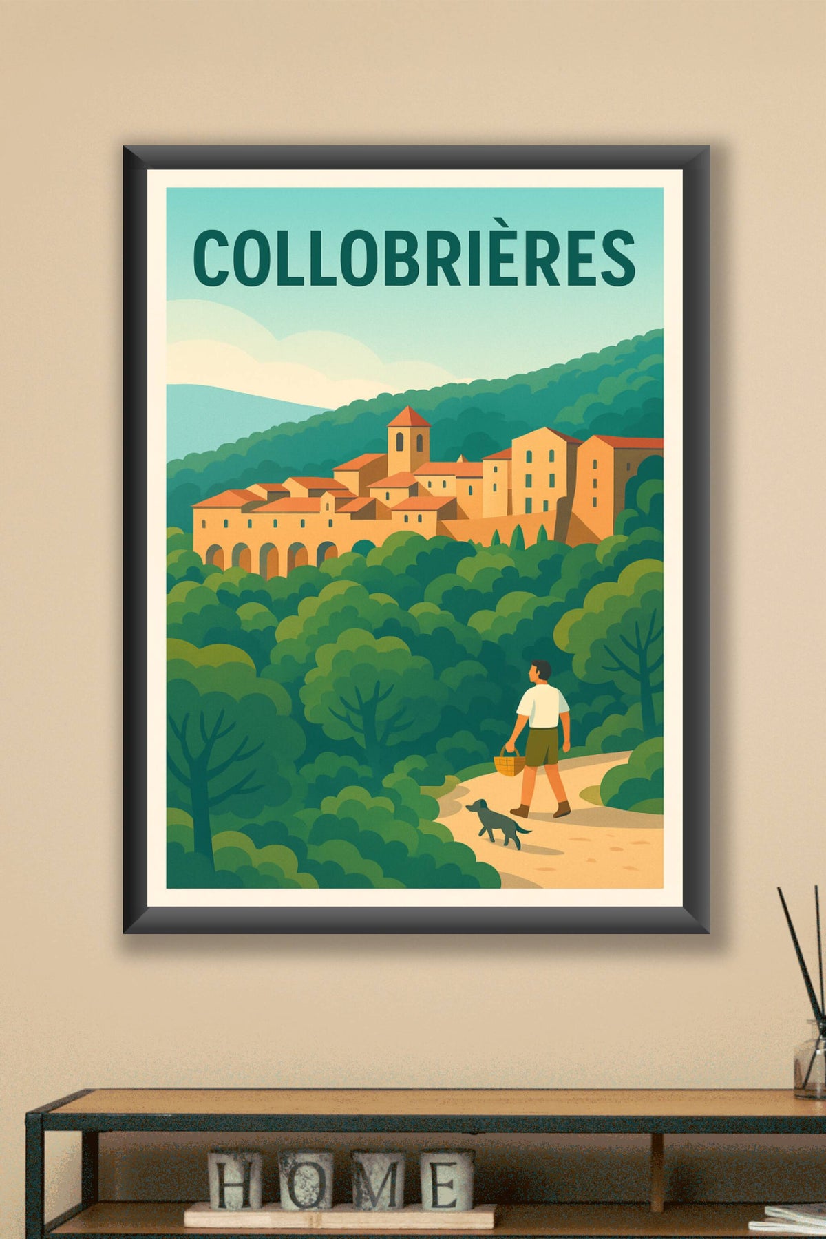 Affiche de Collobrières - Escapade bucolique au cœur de la nature