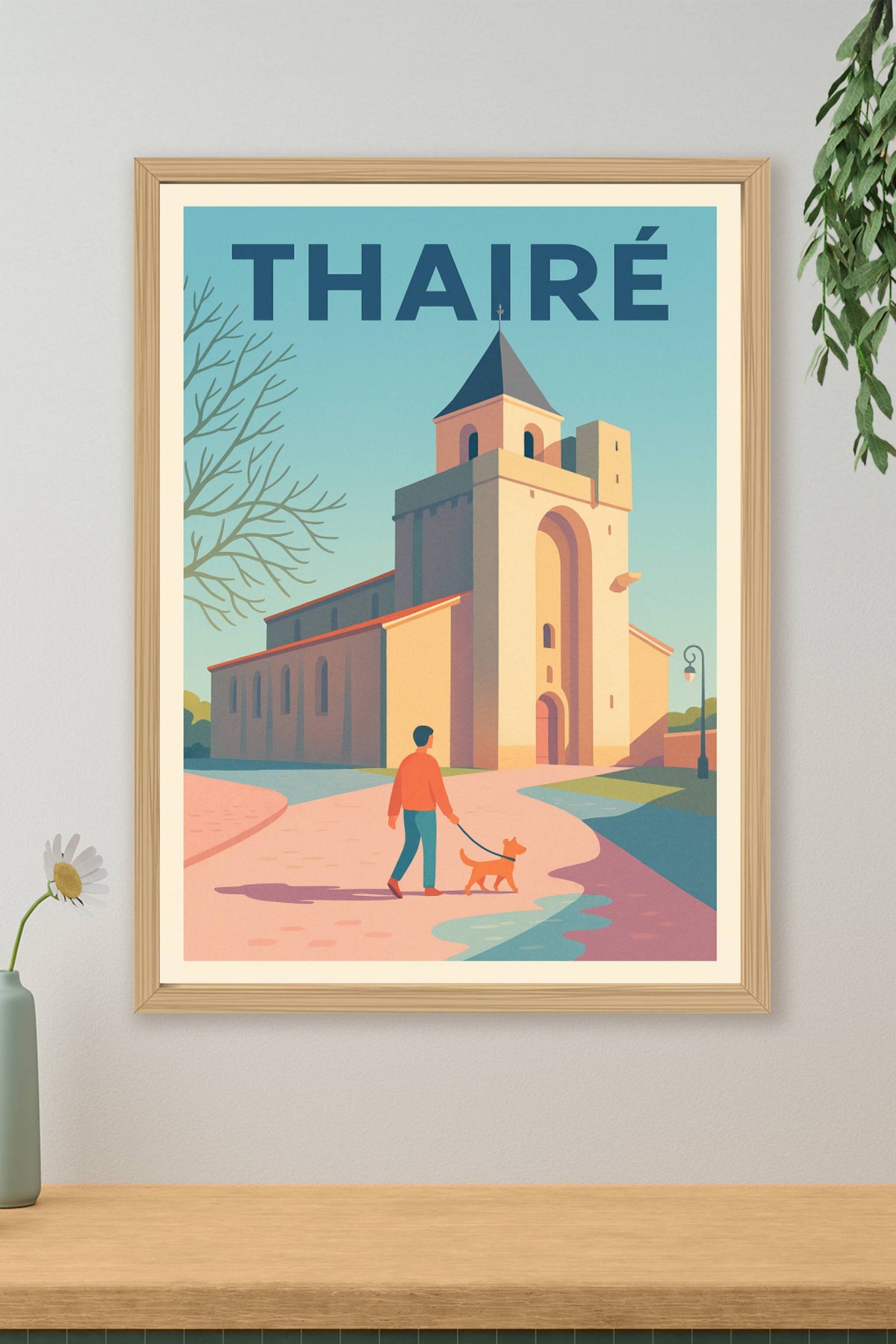 Affiche de Thairé - Charme et sérénité en bord de village