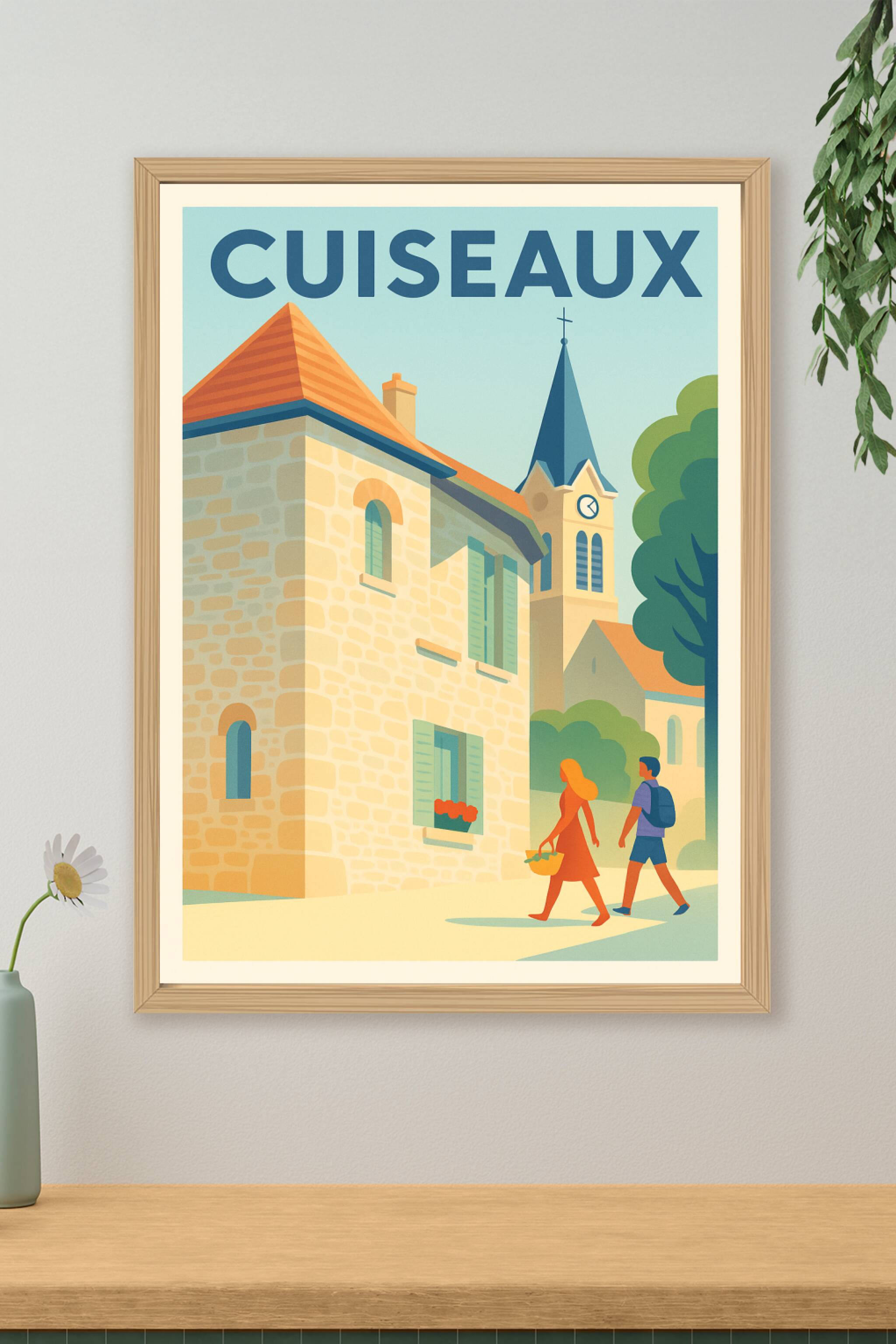 Affiche de Cuiseaux - Charme et quiétude au cœur de la Bourgogne