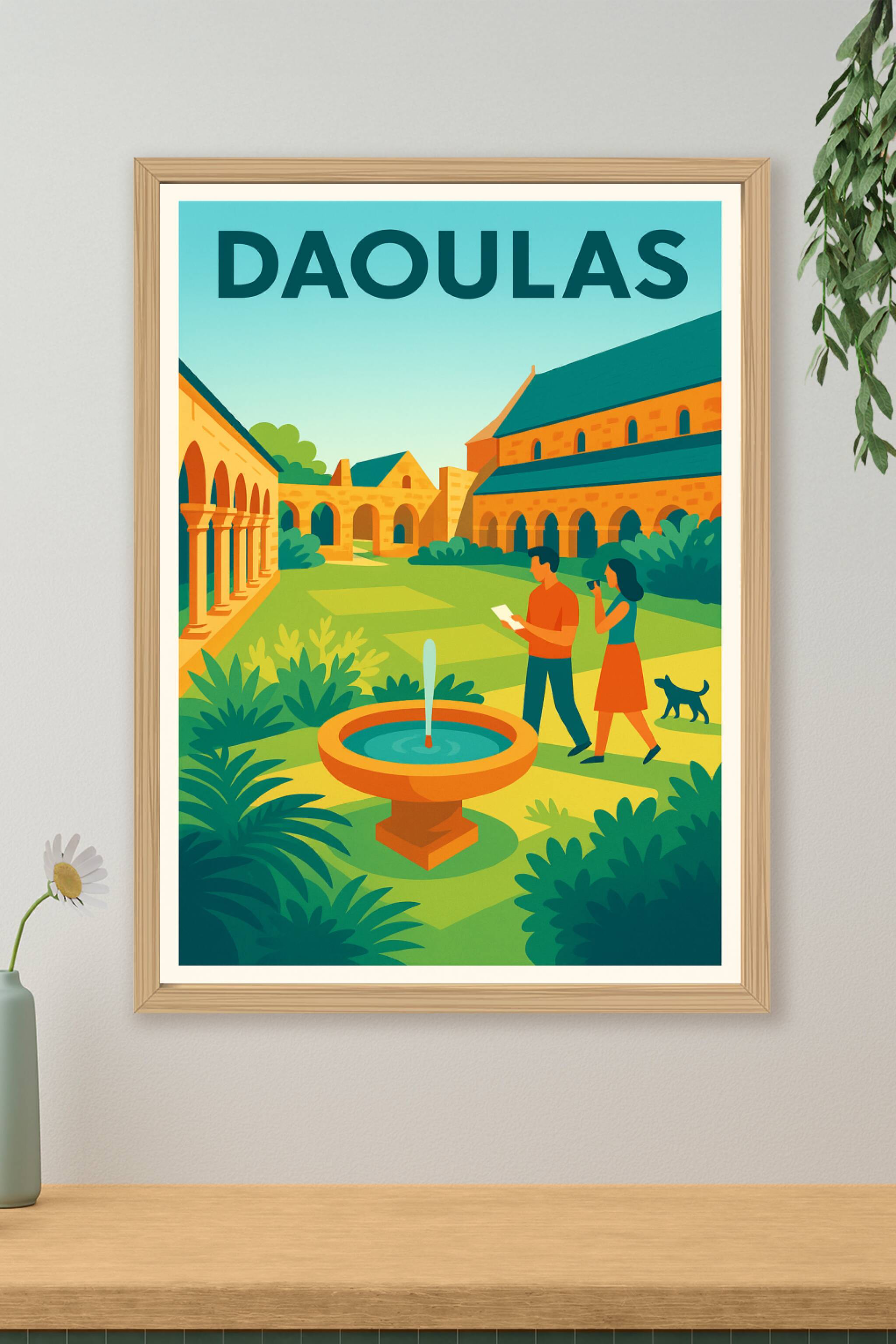 Affiche de Daoulas - Charme historique au cœur du cloître
