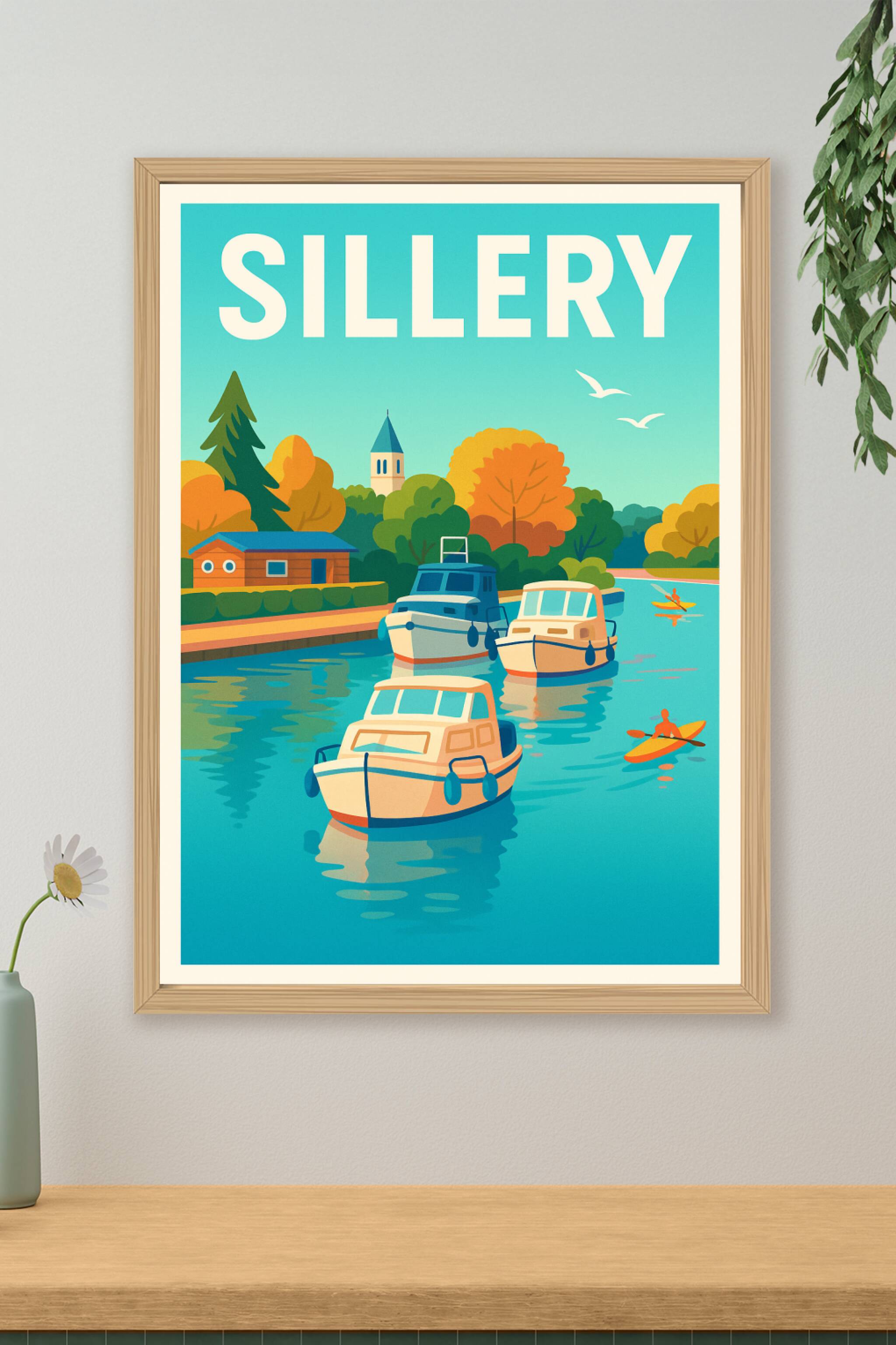 Affiche de Sillery - Évasion paisible au fil de l'eau