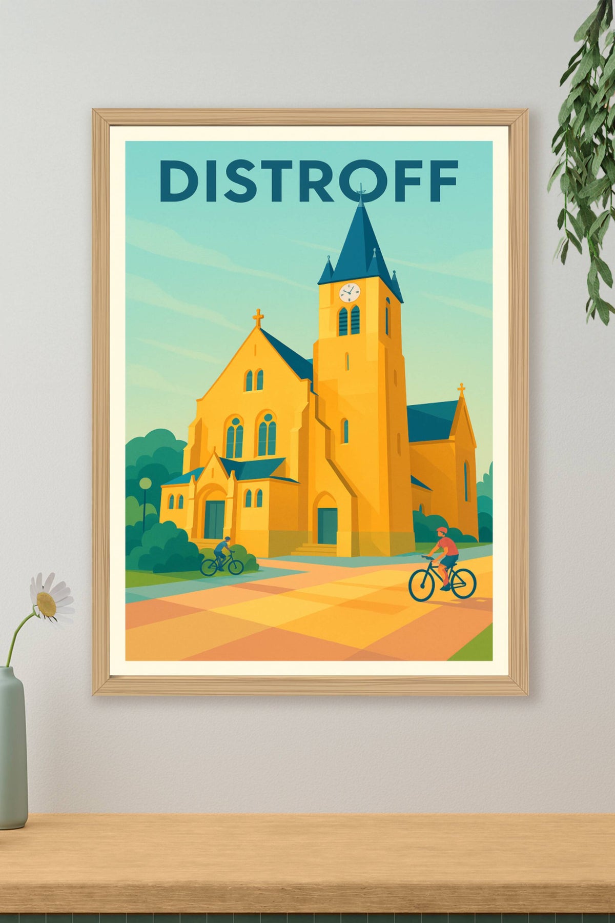 Affiche de Distroff - L’église au cœur d’une balade paisible