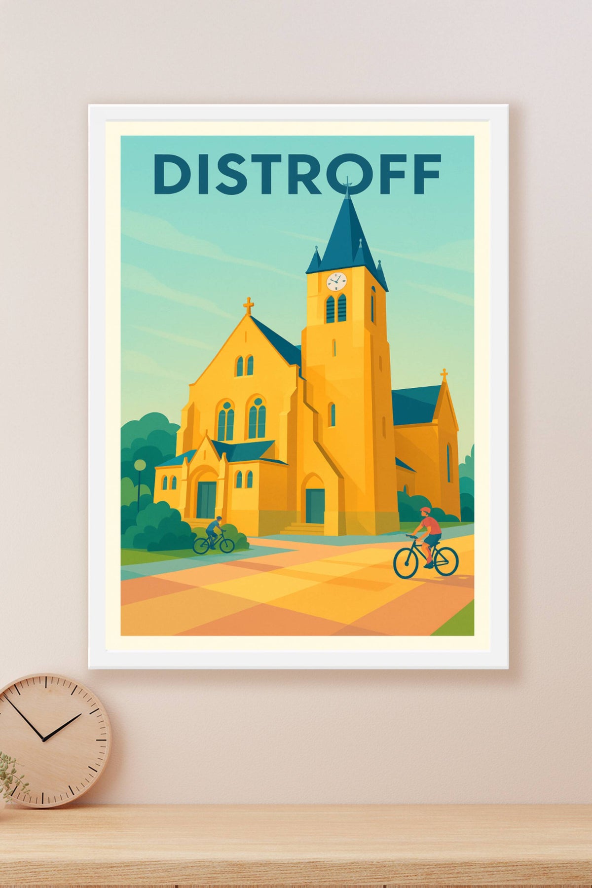Affiche de Distroff - L’église au cœur d’une balade paisible