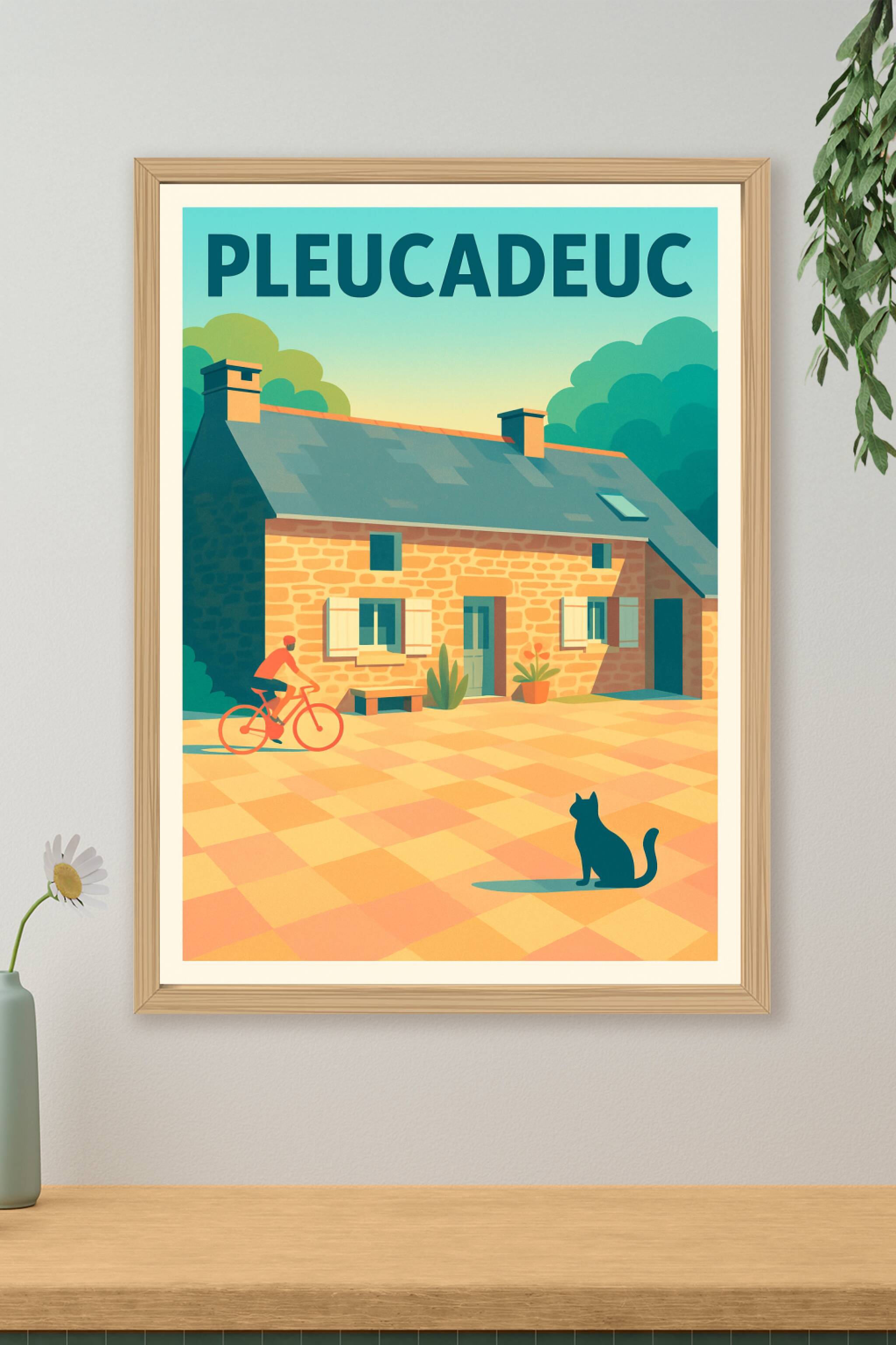 Affiche de Pleucadeuc - Charme paisible d'une maison de campagne