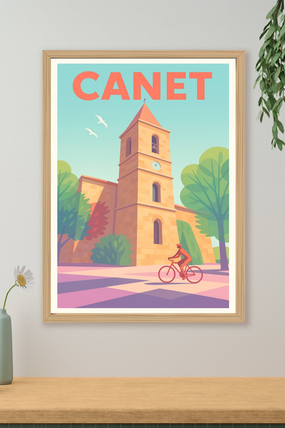 Affiche de Canet - Charme et tranquillité au cœur de la cité