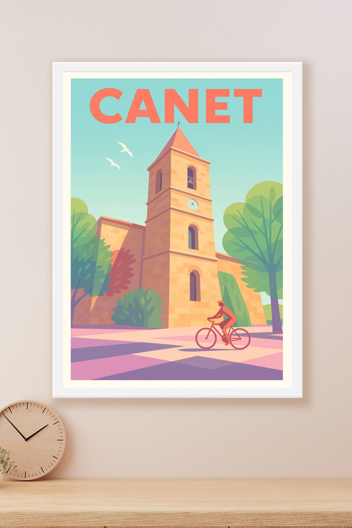 Affiche de Canet - Charme et tranquillité au cœur de la cité