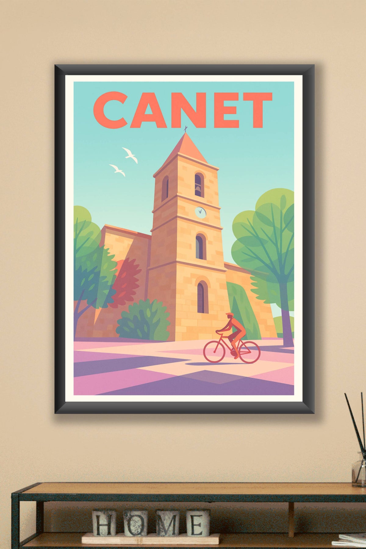 Affiche de Canet - Charme et tranquillité au cœur de la cité