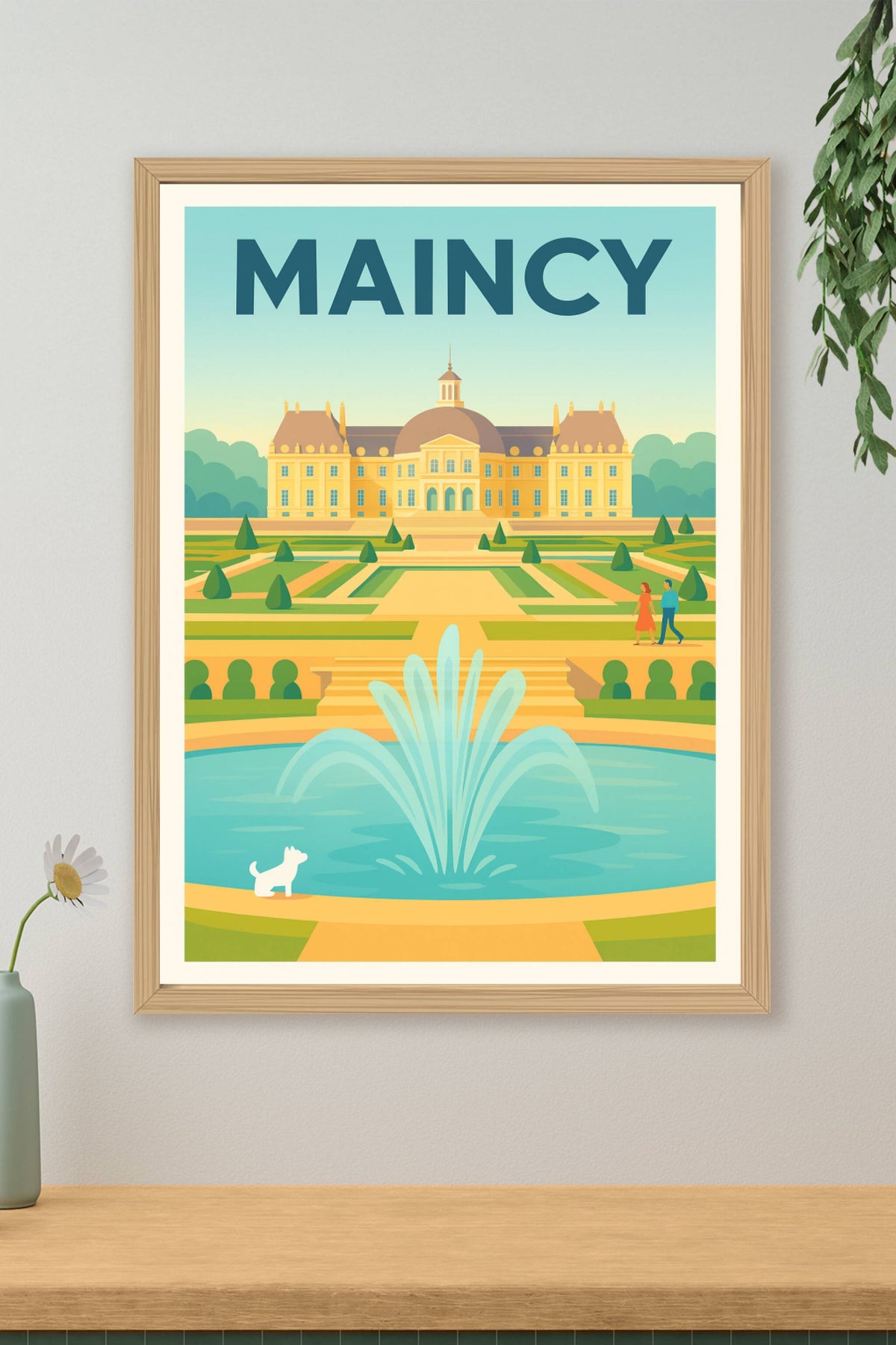 Affiche de Maincy - Élégance et sérénité au Château de Vaux-le-Vicomte