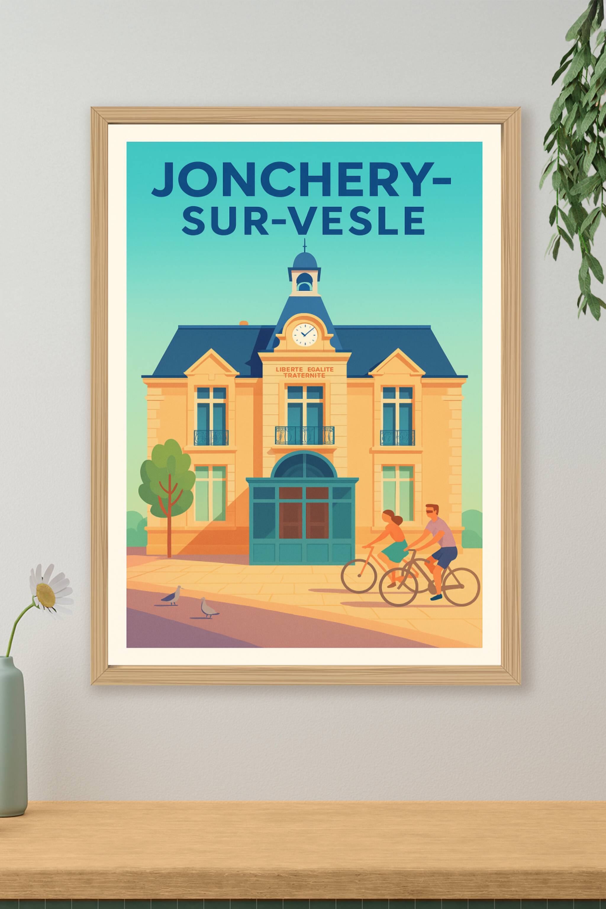 Affiche de Jonchery-sur-Vesle - Charme et douceur de vivre en Vesle