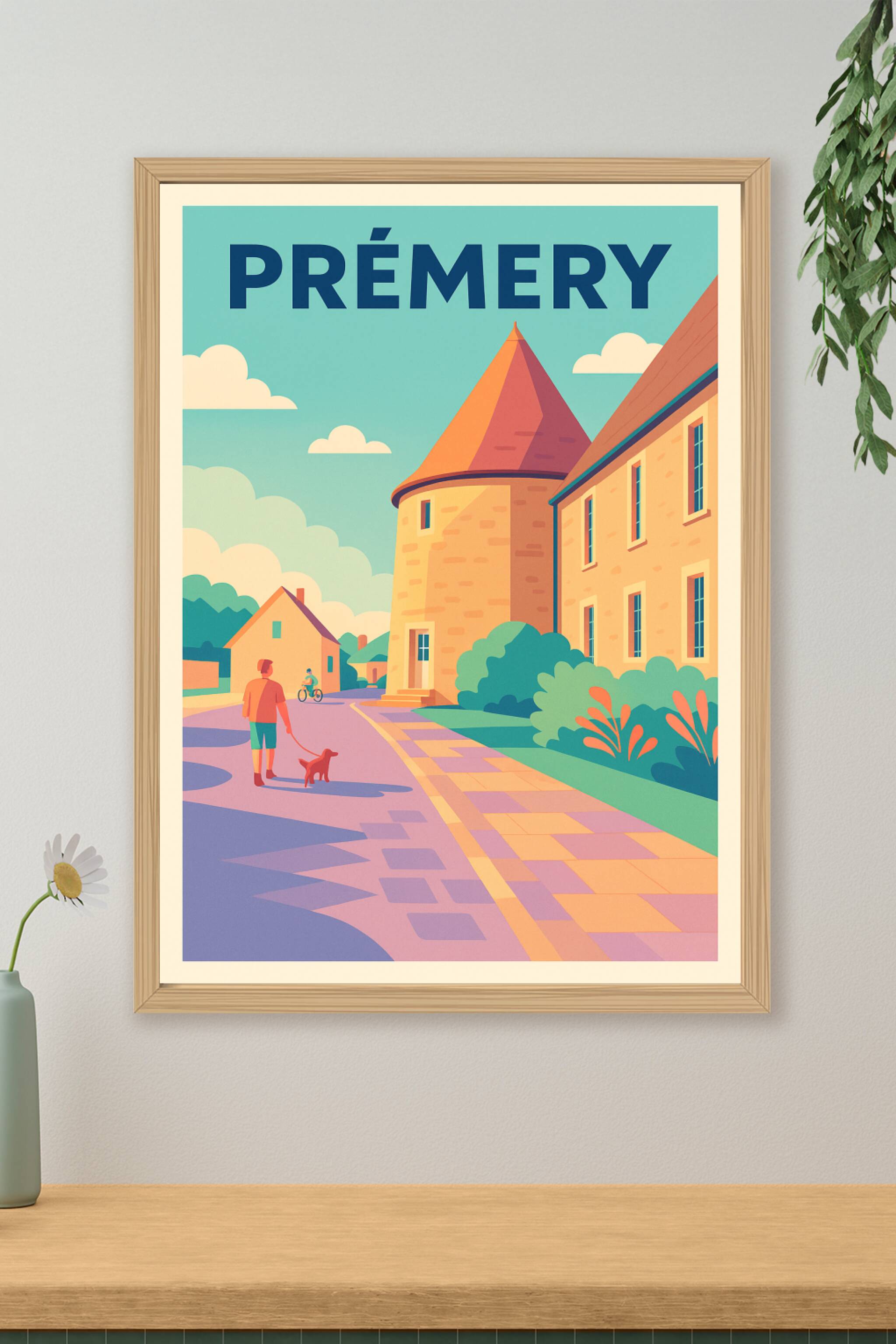 Affiche de Prémery - Flânerie et charme au cœur du village