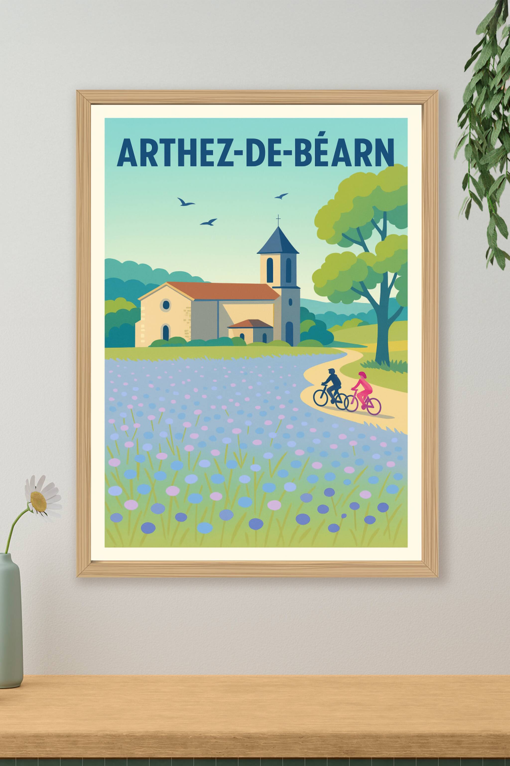 Affiche de Arthez-de-Béarn - Balade champêtre au cœur du Béarn