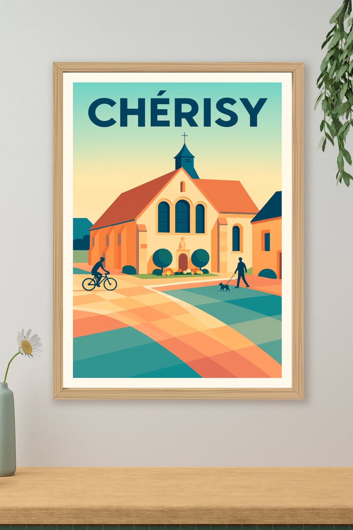 Affiche de Chérisy - Charme paisible au cœur du village