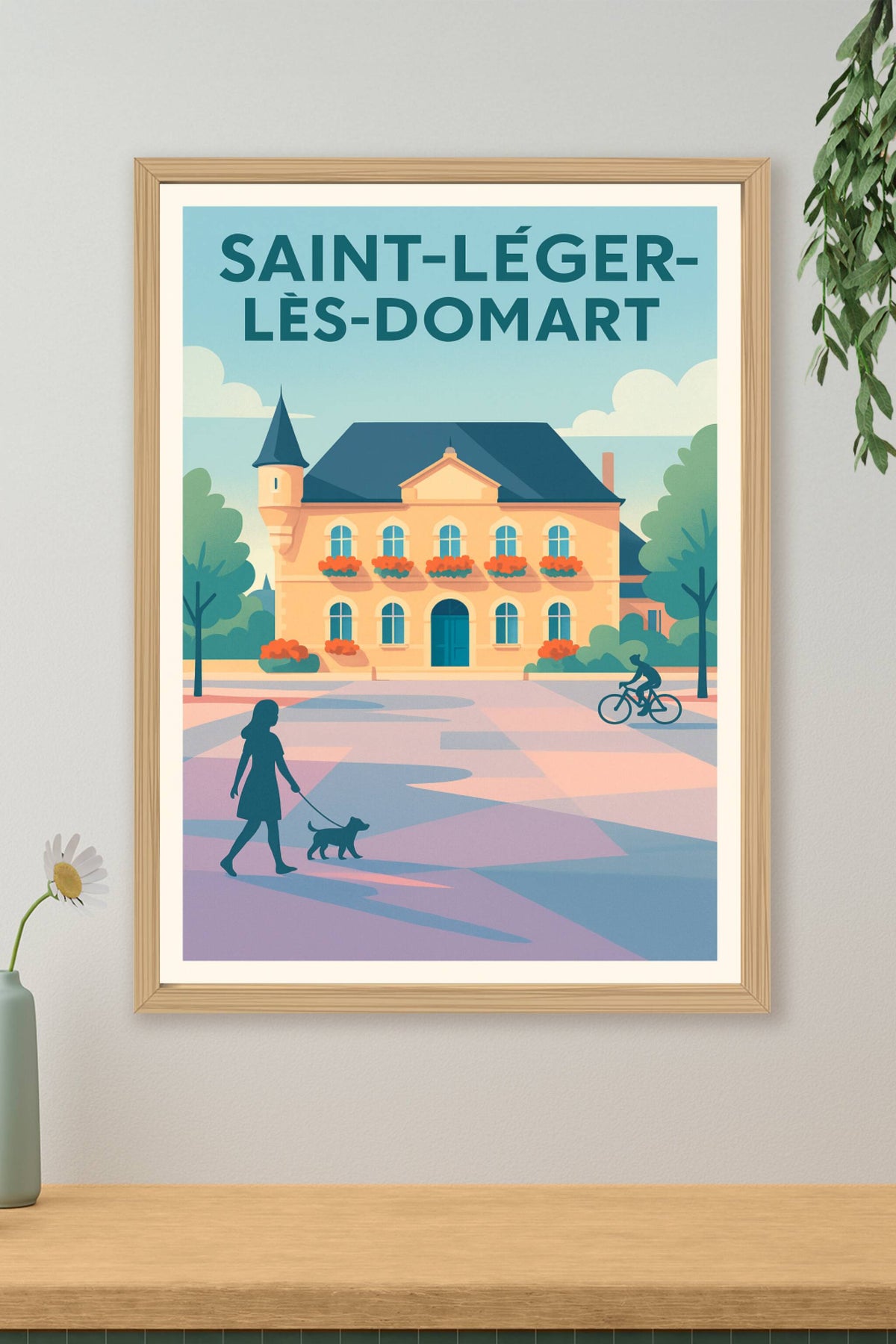 Affiche de Saint-Léger-lès-Domart - Charme et sérénité picturale