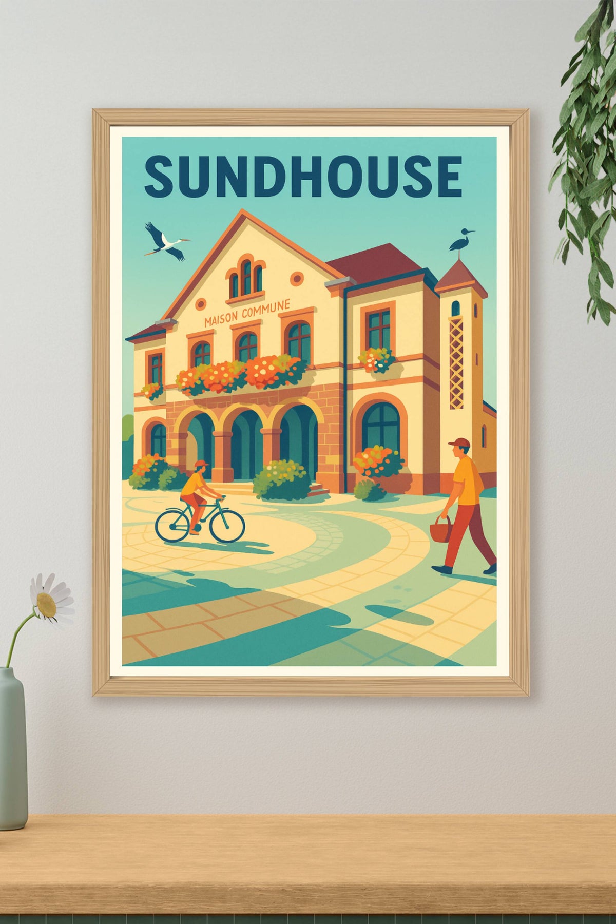 Affiche de Sundhouse - Charme et quiétude au fil des rues