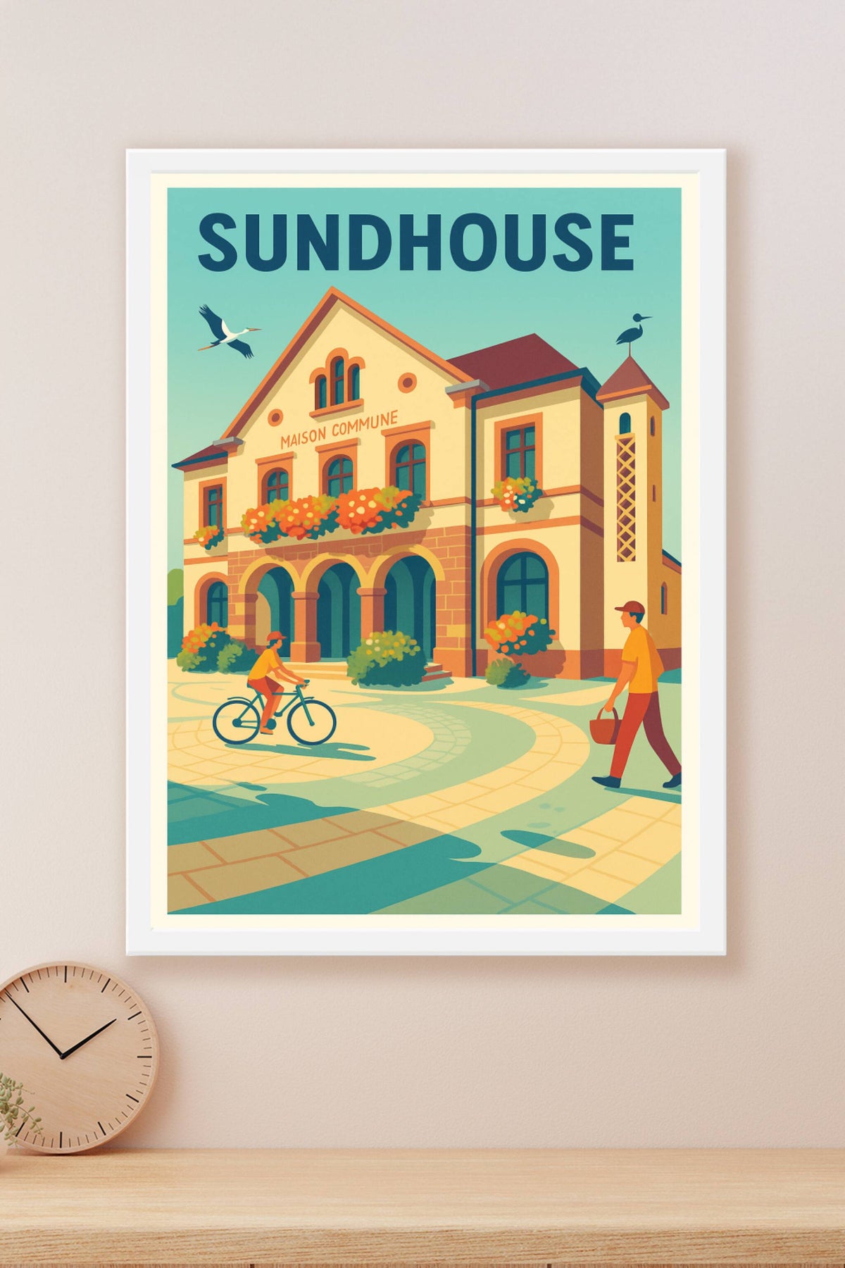 Affiche de Sundhouse - Charme et quiétude au fil des rues