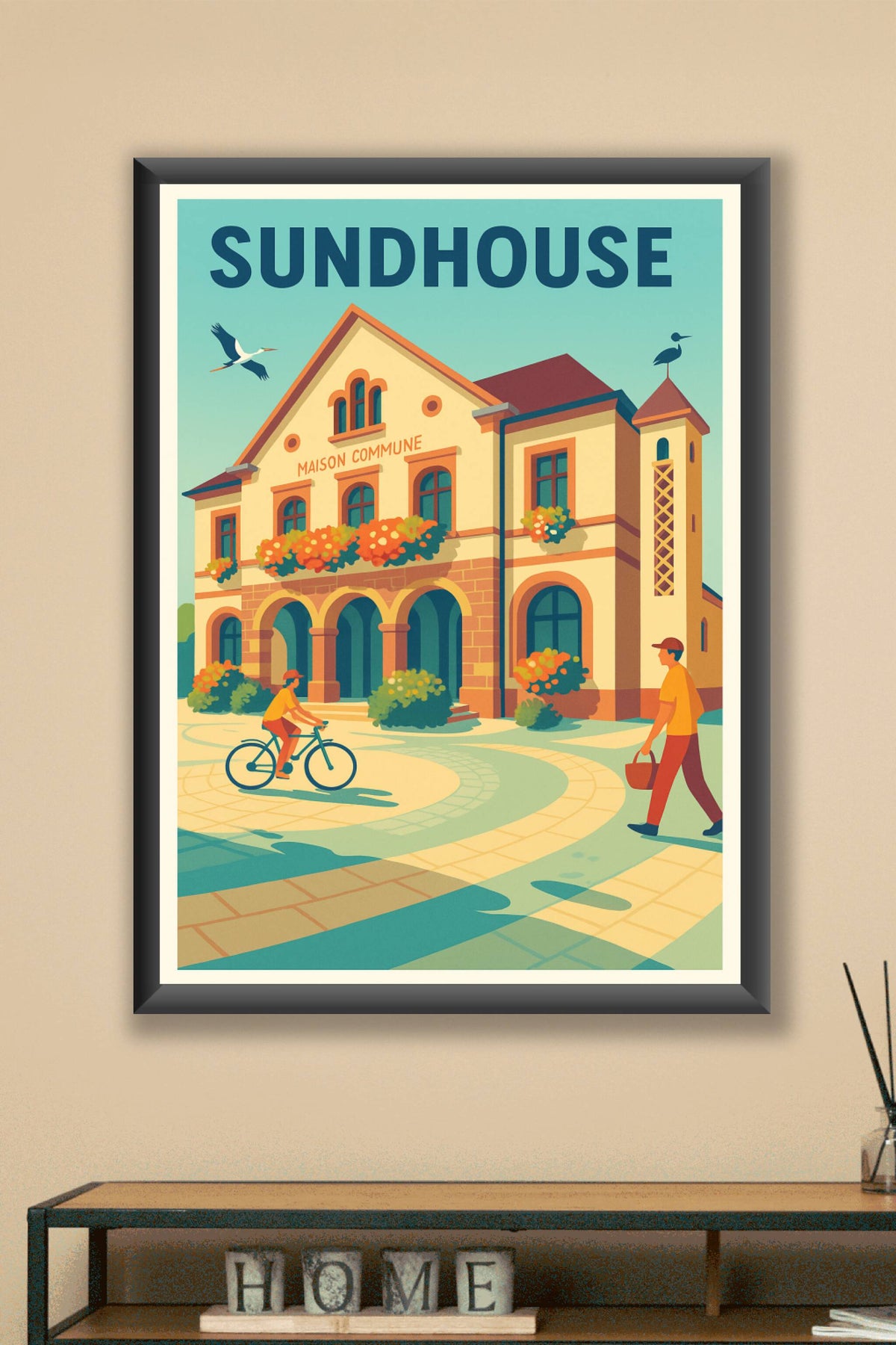 Affiche de Sundhouse - Charme et quiétude au fil des rues