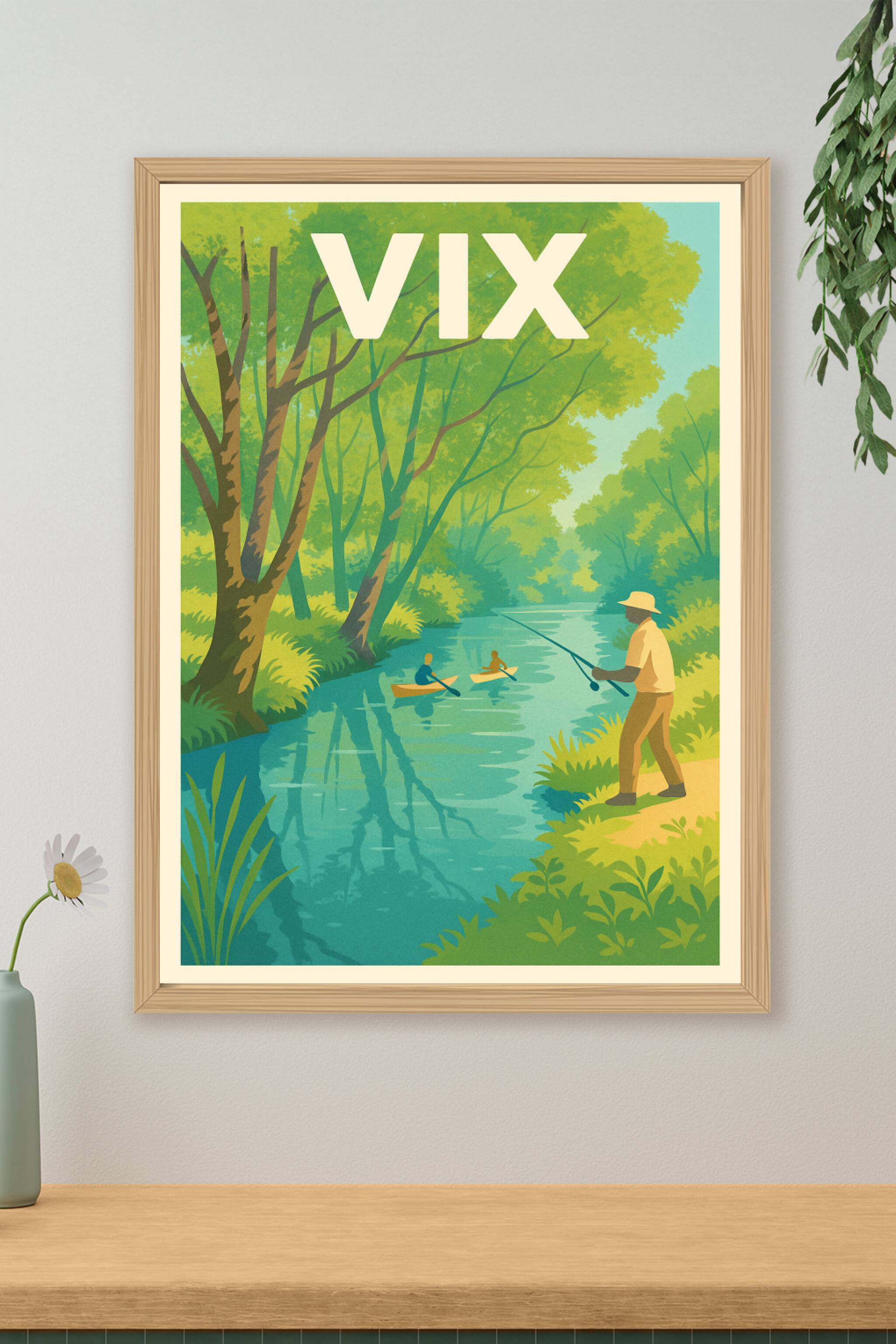 Affiche de Vix - Évasion au fil de l'eau