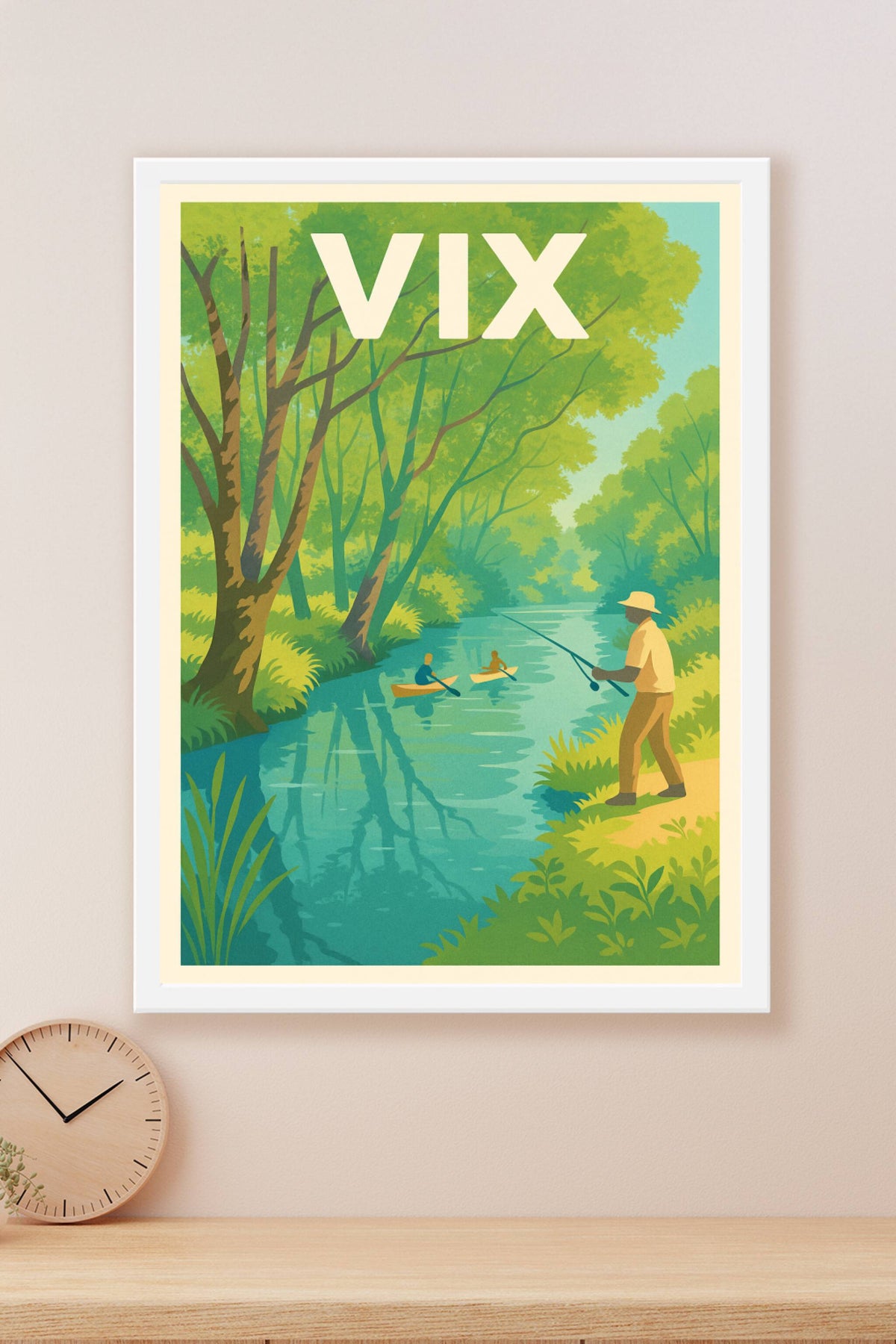 Affiche de Vix - Évasion au fil de l'eau