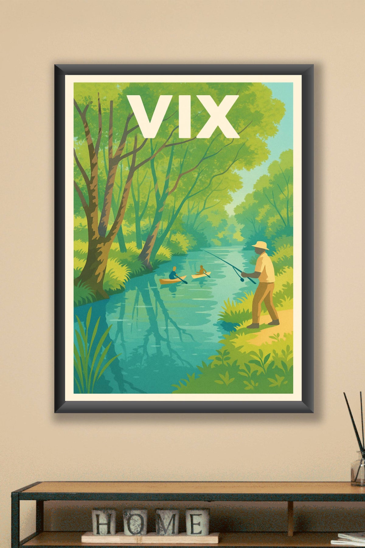 Affiche de Vix - Évasion au fil de l'eau