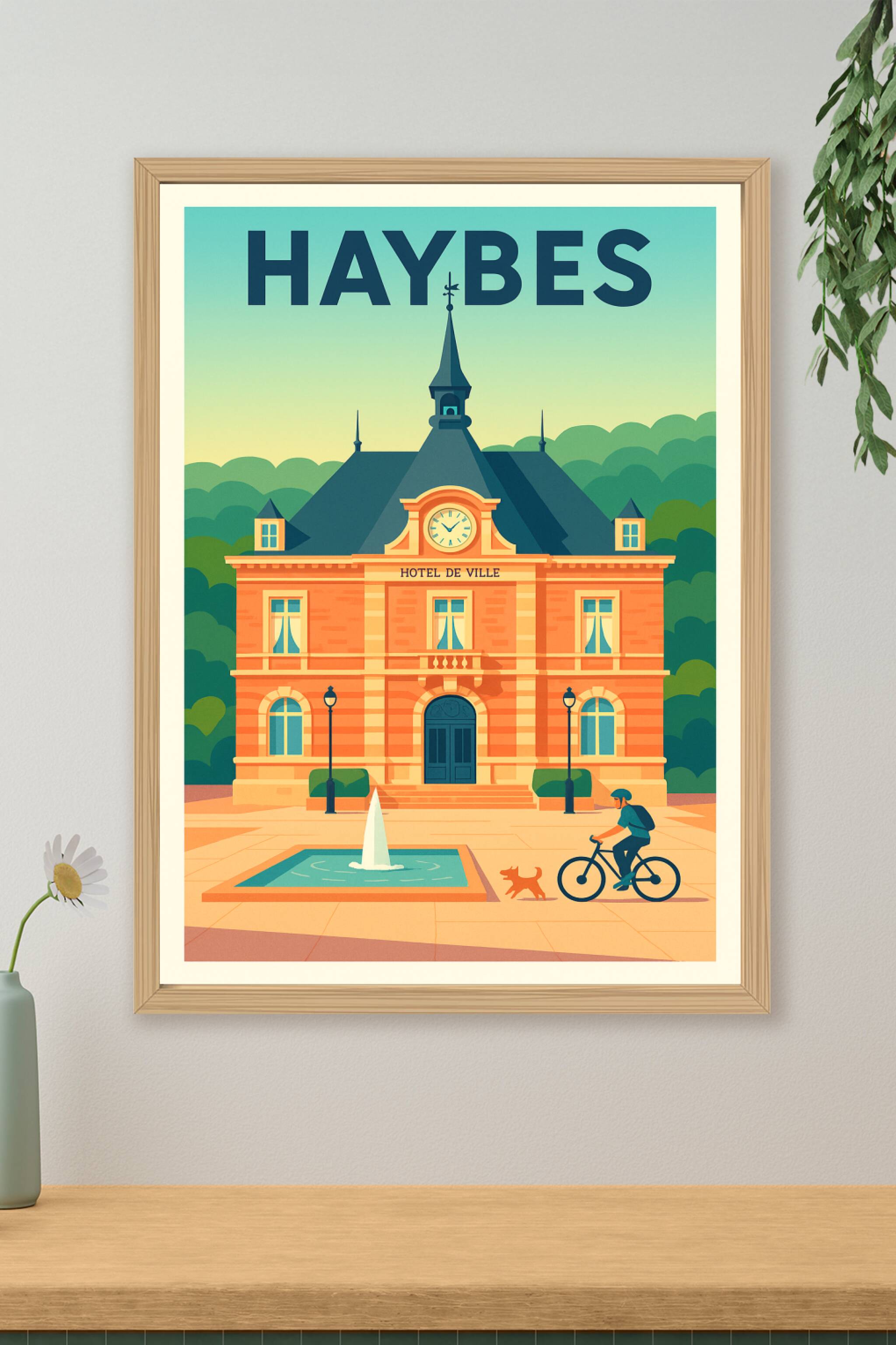 Affiche de Haybes - Charme et sérénité au cœur de la ville