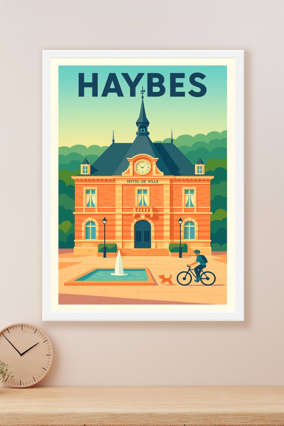Affiche de Haybes - Charme et sérénité au cœur de la ville