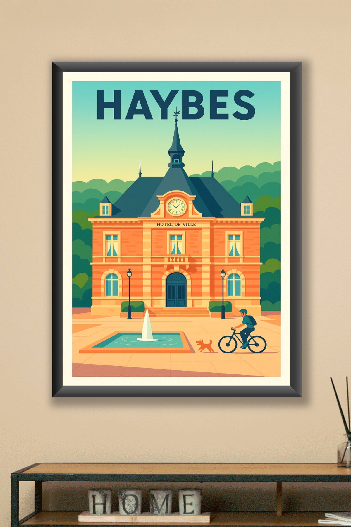 Affiche de Haybes - Charme et sérénité au cœur de la ville