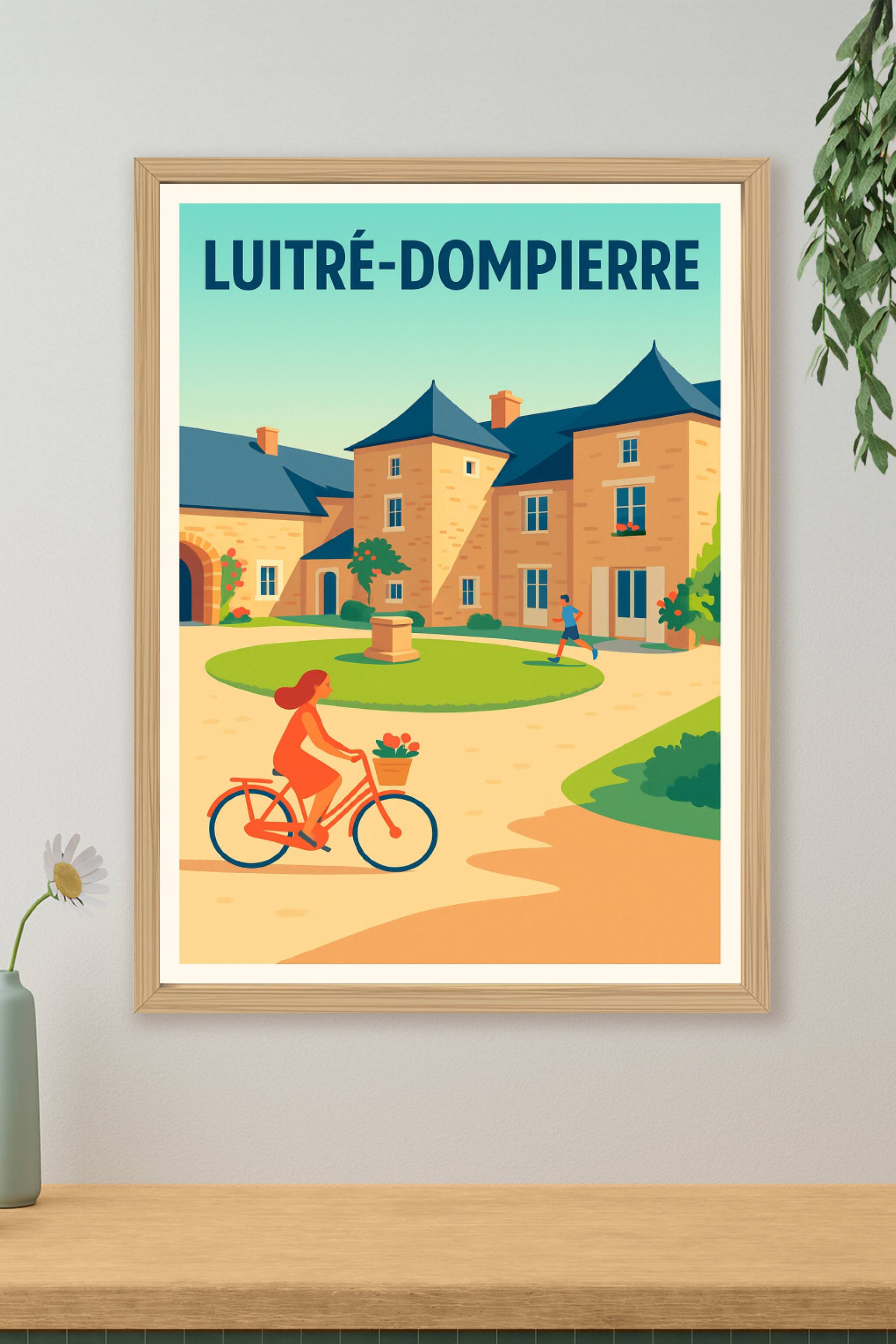 Affiche de Luitré-Dompierre - Charme et douceur de vie en Pays de la Loire