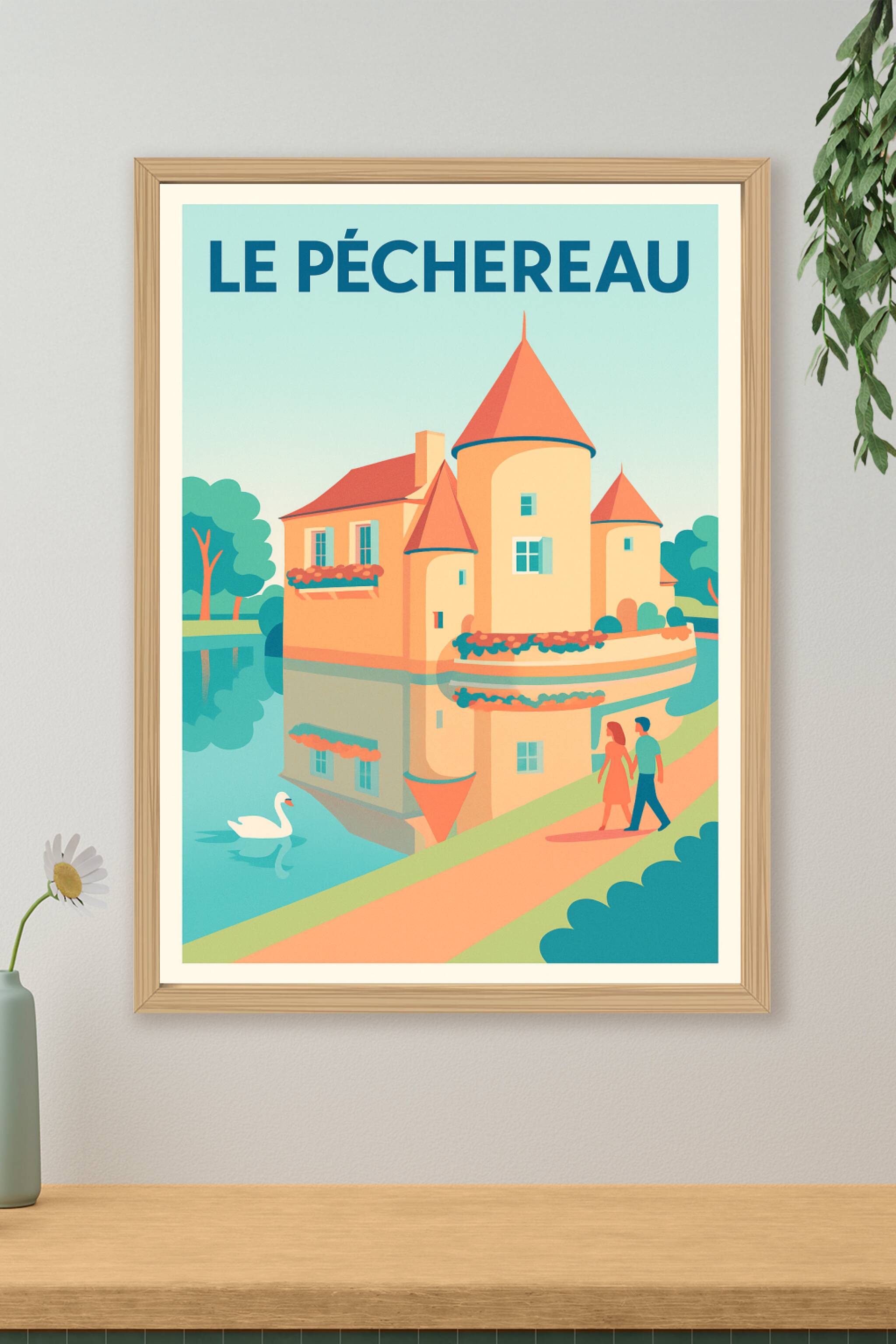 Affiche de Le Pêchereau - Charme et sérénité au fil de l'eau