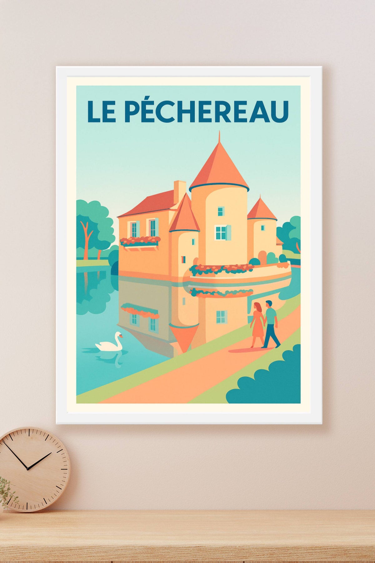 Affiche de Le Pêchereau - Charme et sérénité au fil de l'eau