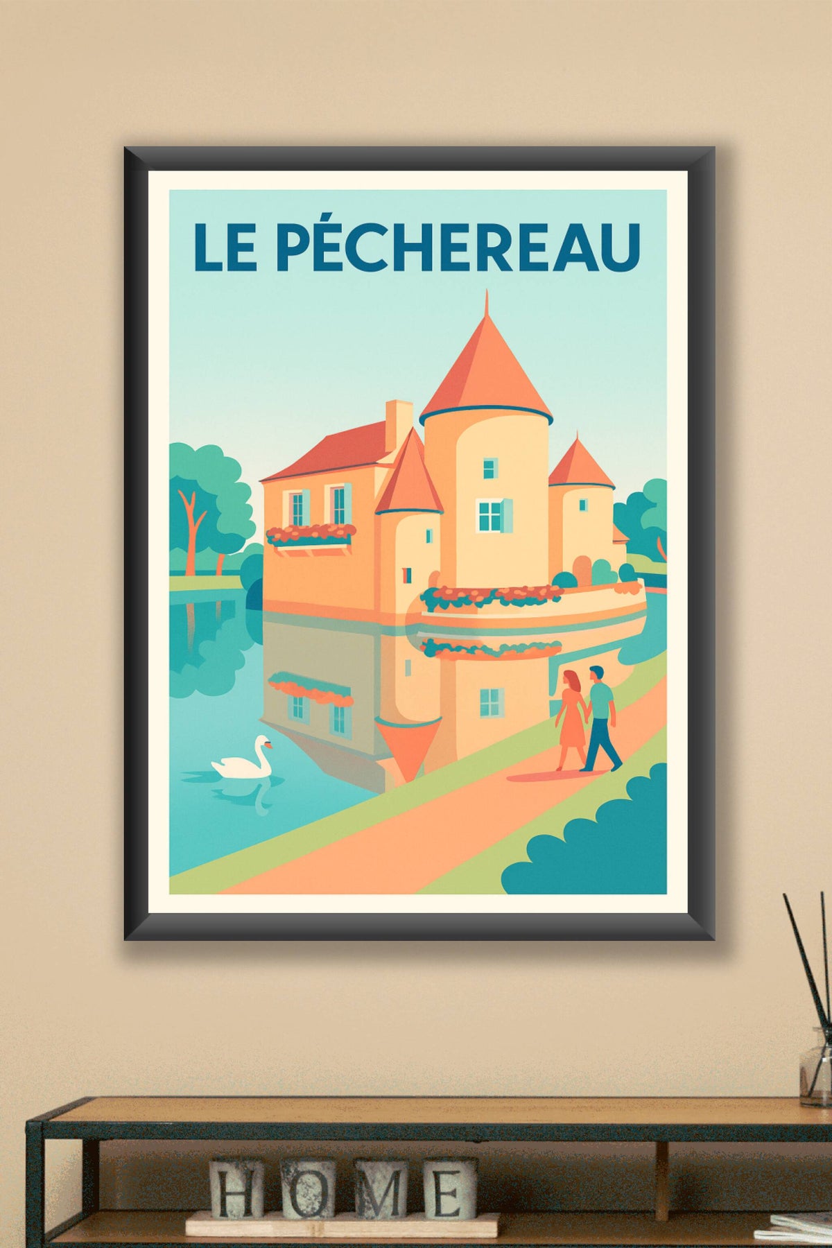 Affiche de Le Pêchereau - Charme et sérénité au fil de l'eau