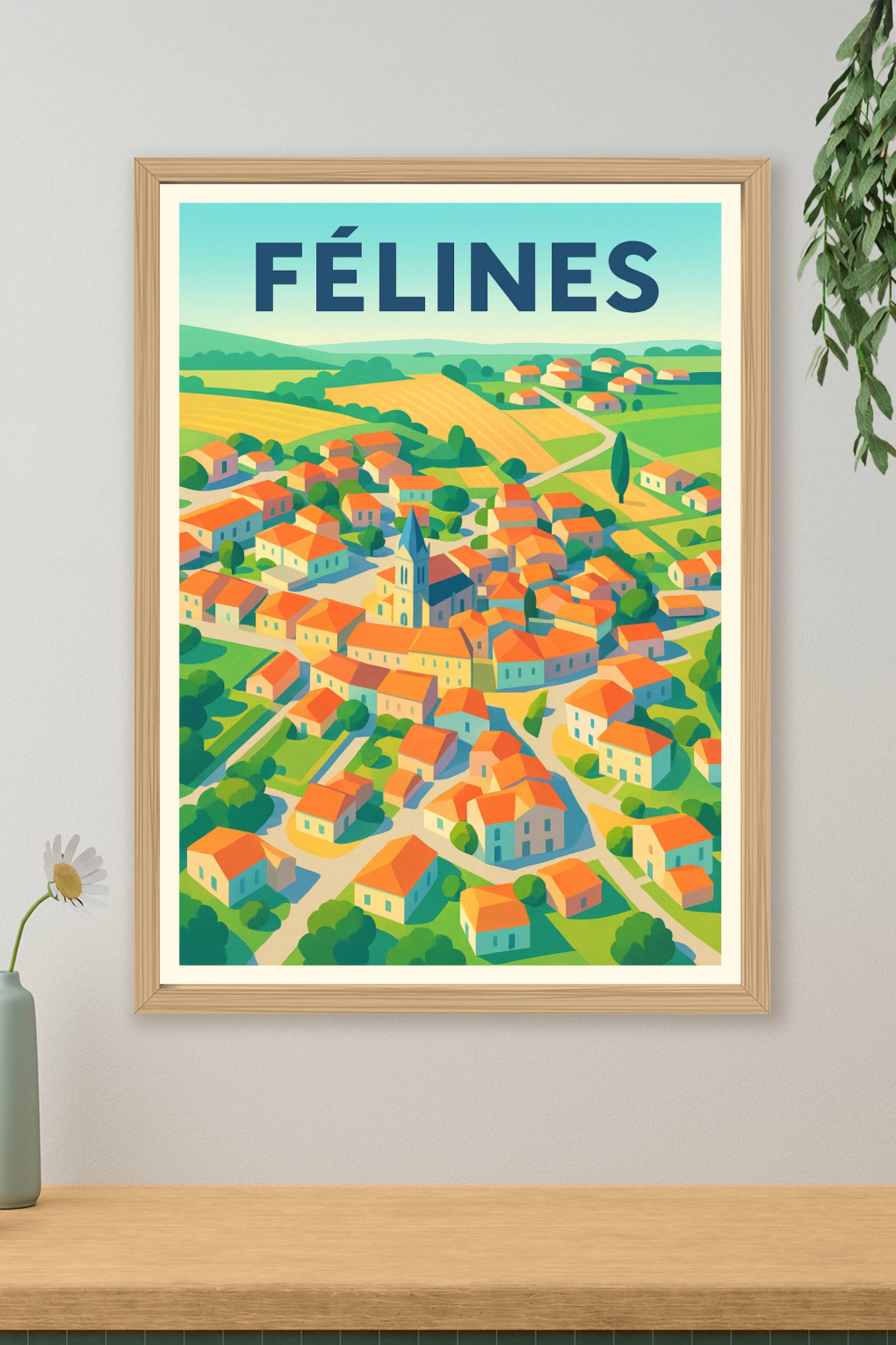 Affiche de Félines - Charme bucolique au cœur de la campagne