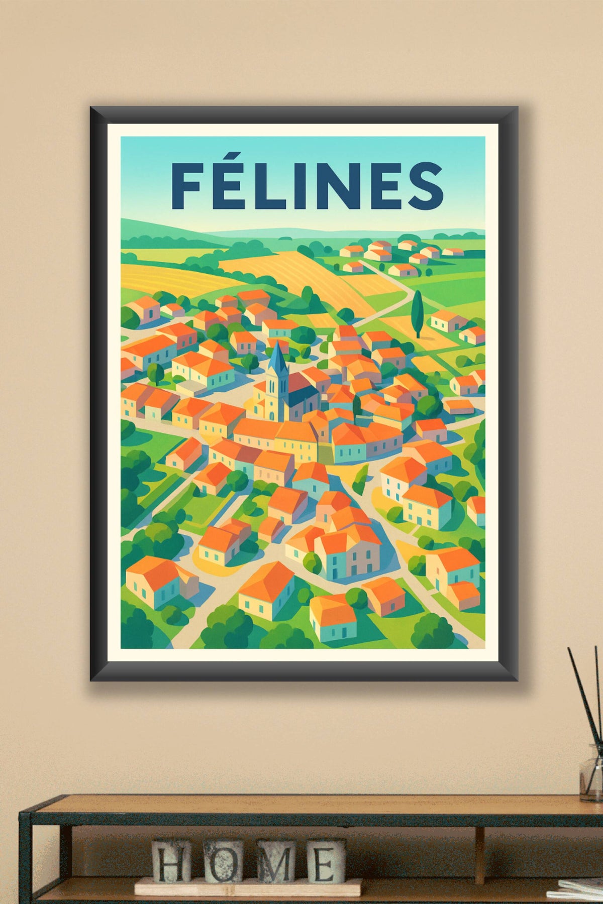 Affiche de Félines - Charme bucolique au cœur de la campagne