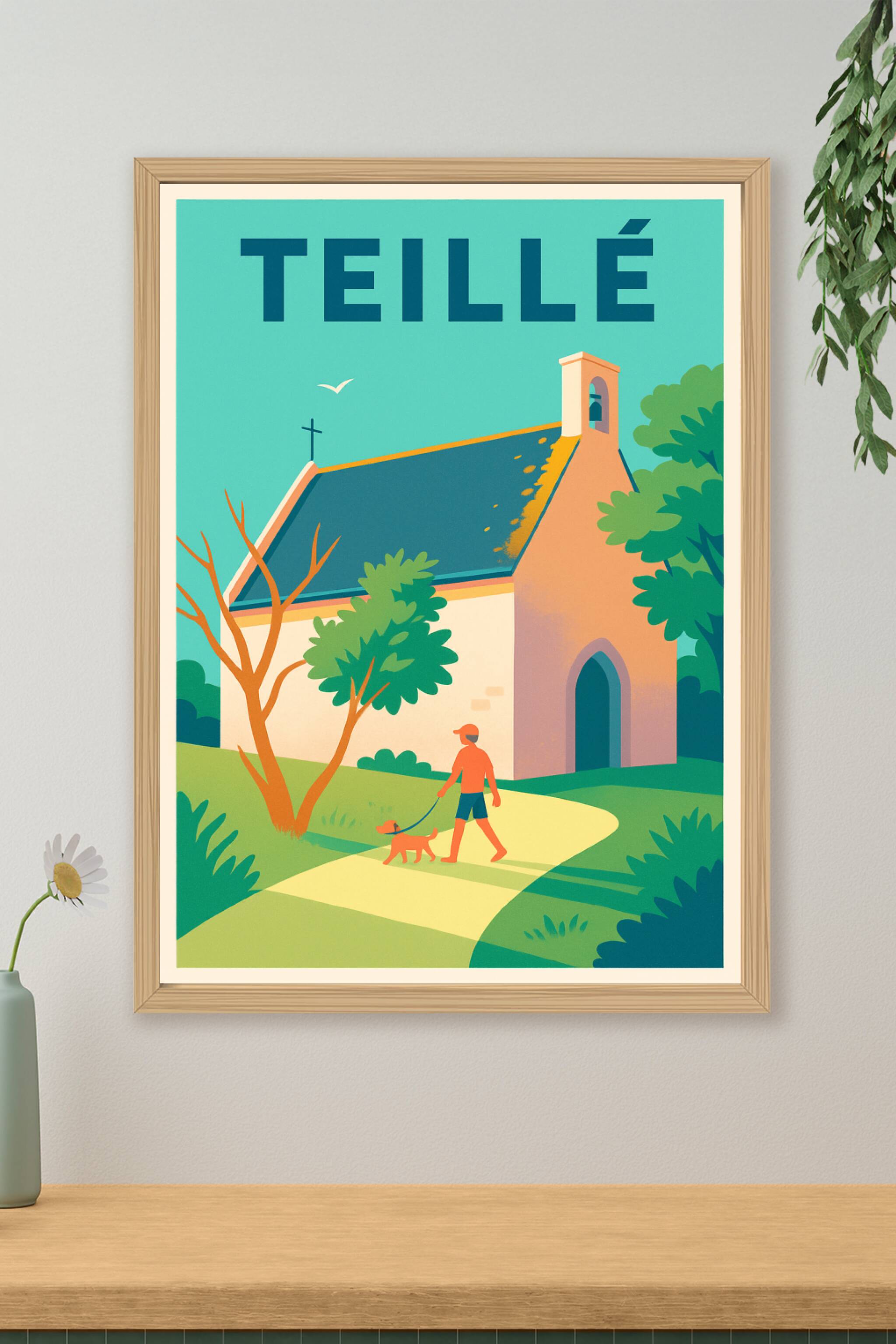 Affiche de Teillé - Un havre de paix champêtre