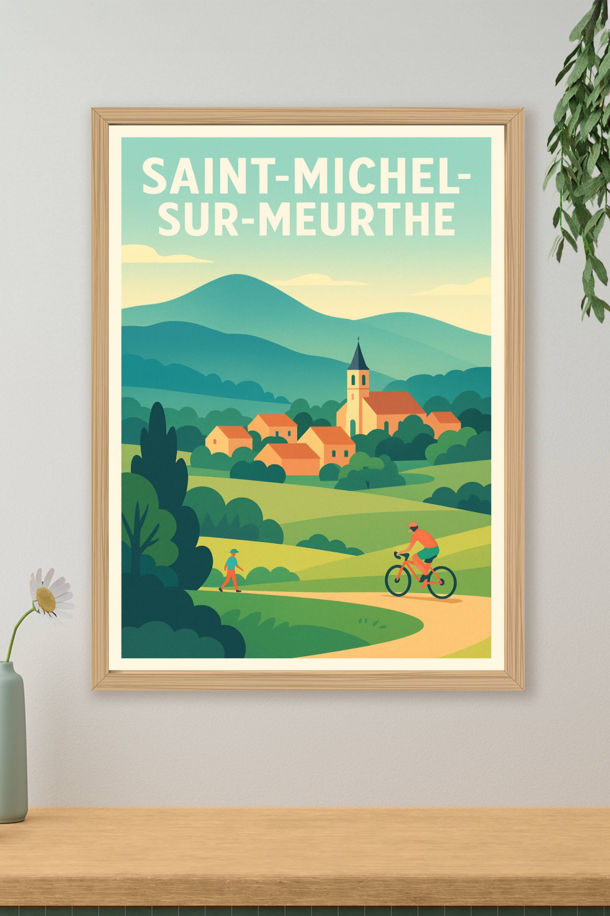 Affiche de Saint-Michel-sur-Meurthe - Charme paisible et nature authentique