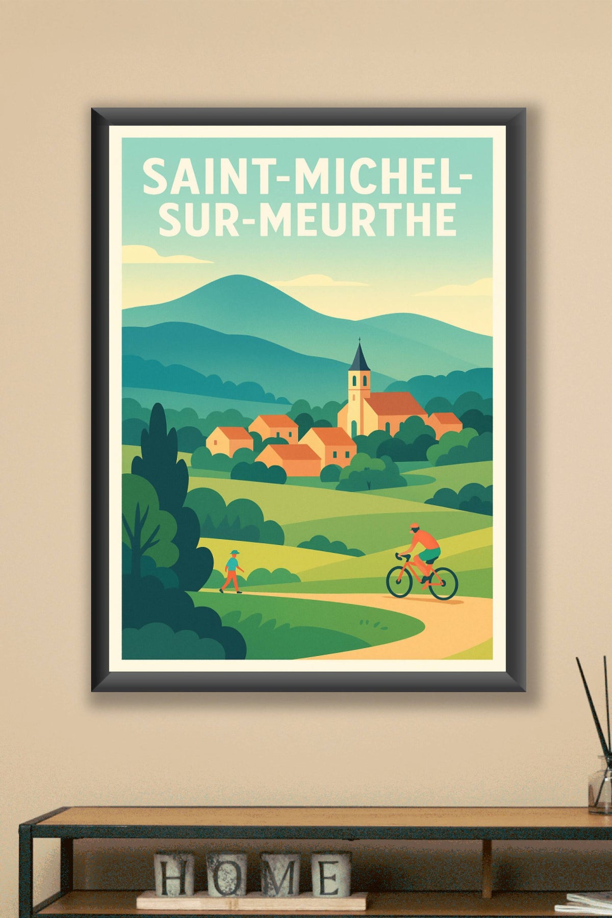Affiche de Saint-Michel-sur-Meurthe - Charme paisible et nature authentique