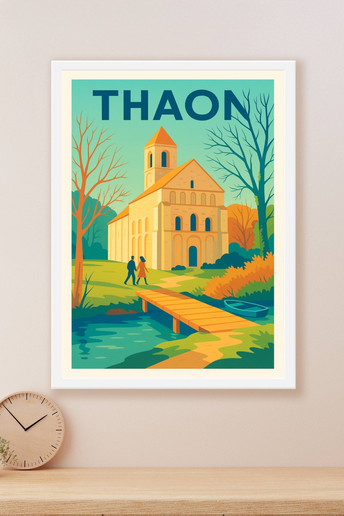 Affiche de Thaon - Un havre de paix entre nature et patrimoine